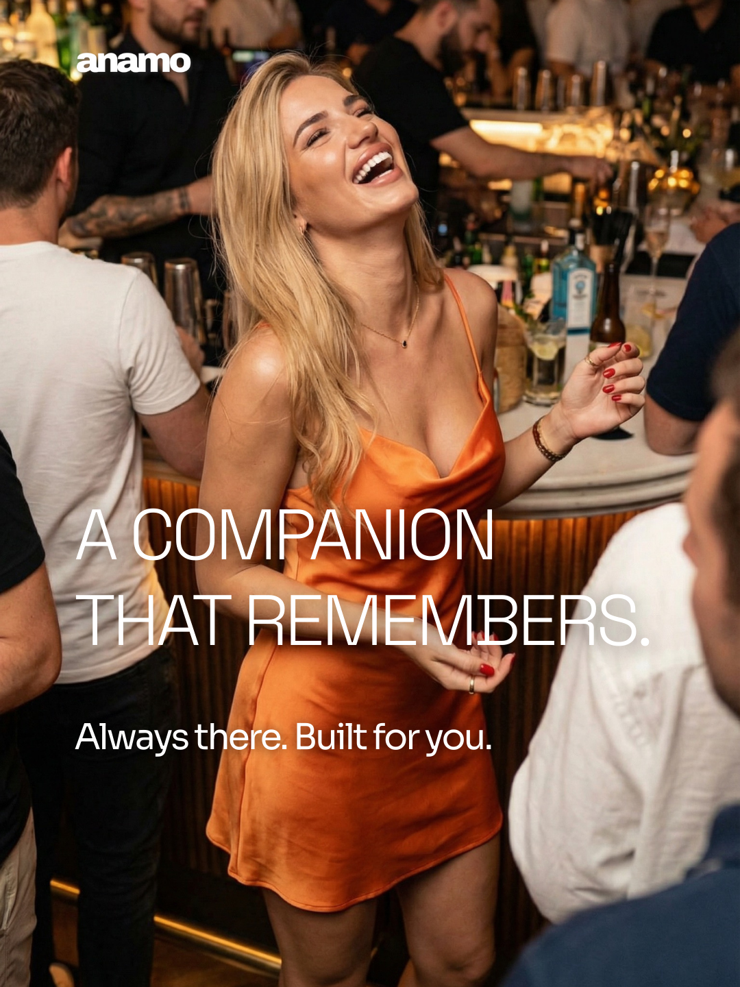 Anamo Companion Facebook ad: A companion that remembers