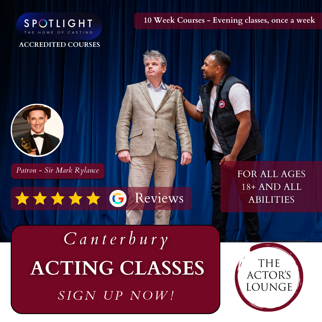 The Actor's Lounge Facebook ad: Learn to Act Today!