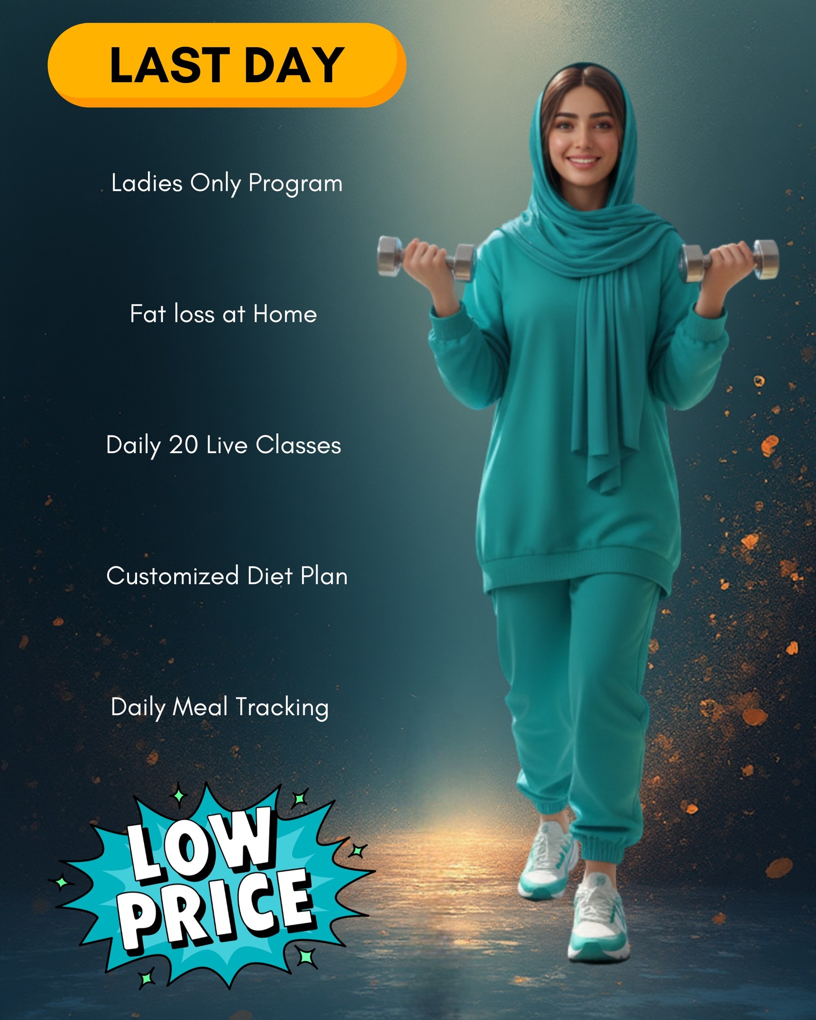 Kashif Fitness Facebook ad