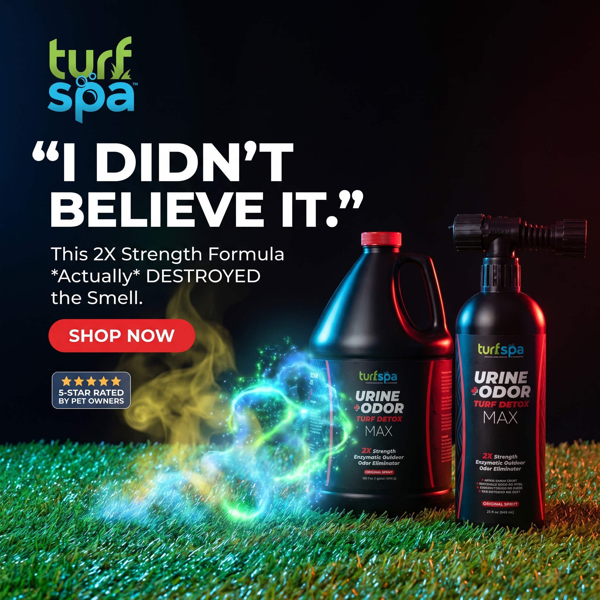 TurfSpa Facebook ad