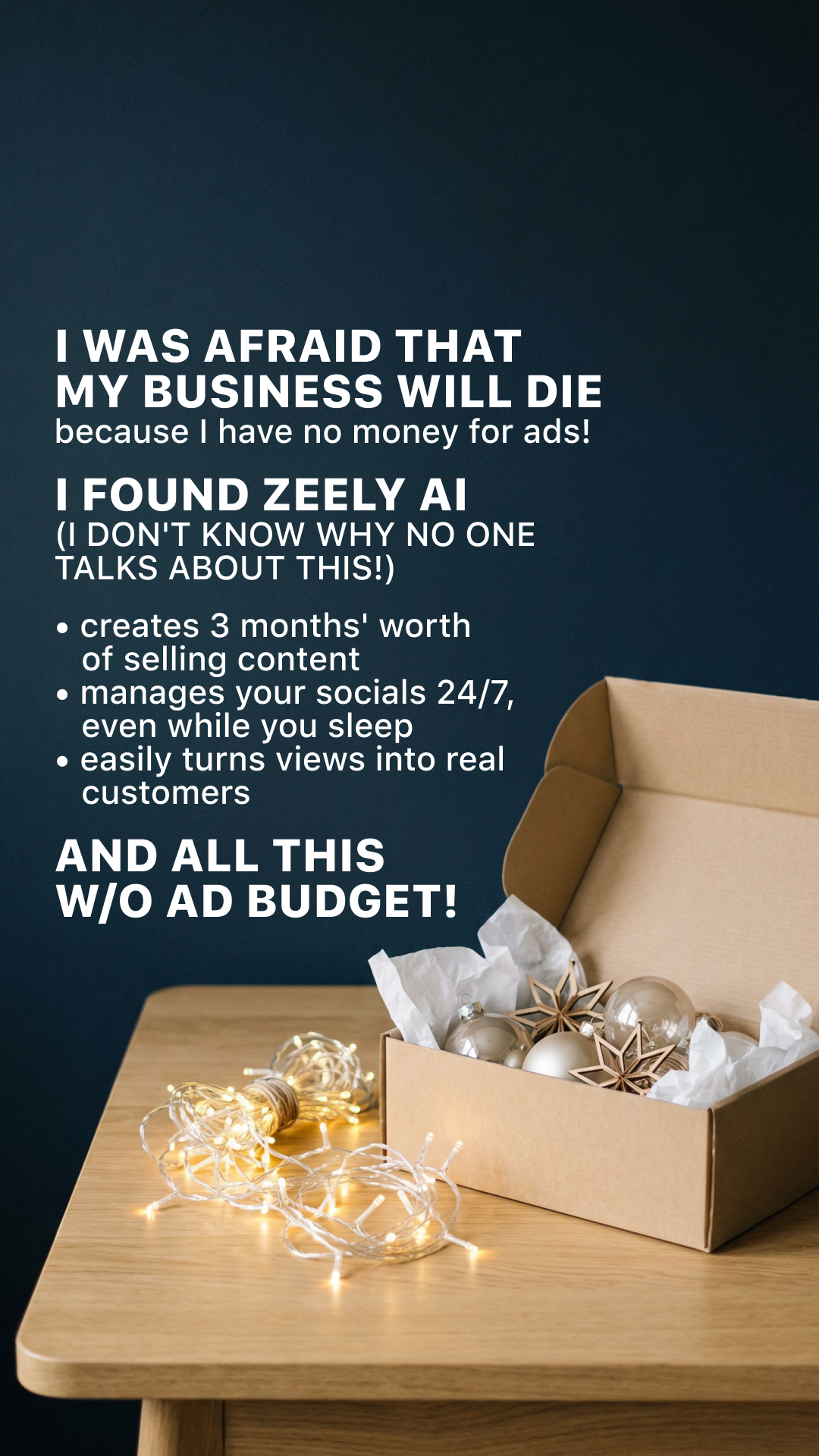 Zeely Facebook ad