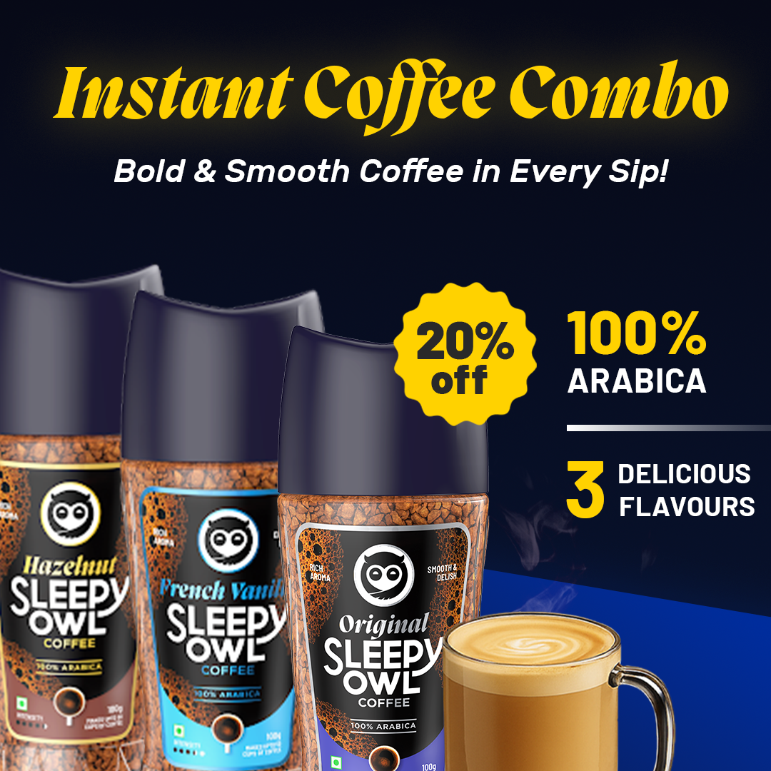 Sleepy Owl Coffee Facebook ad