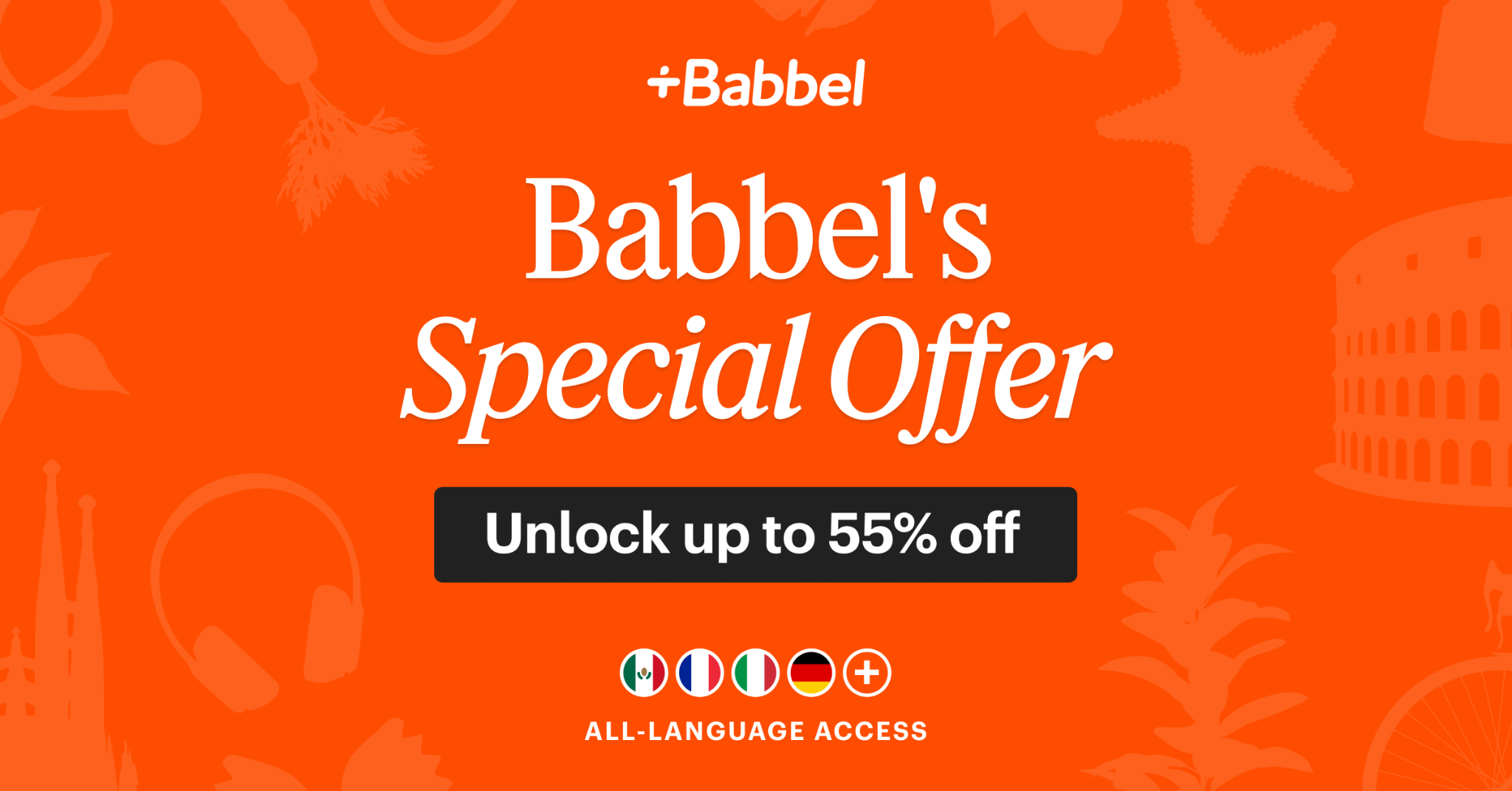 Babbel Facebook ad