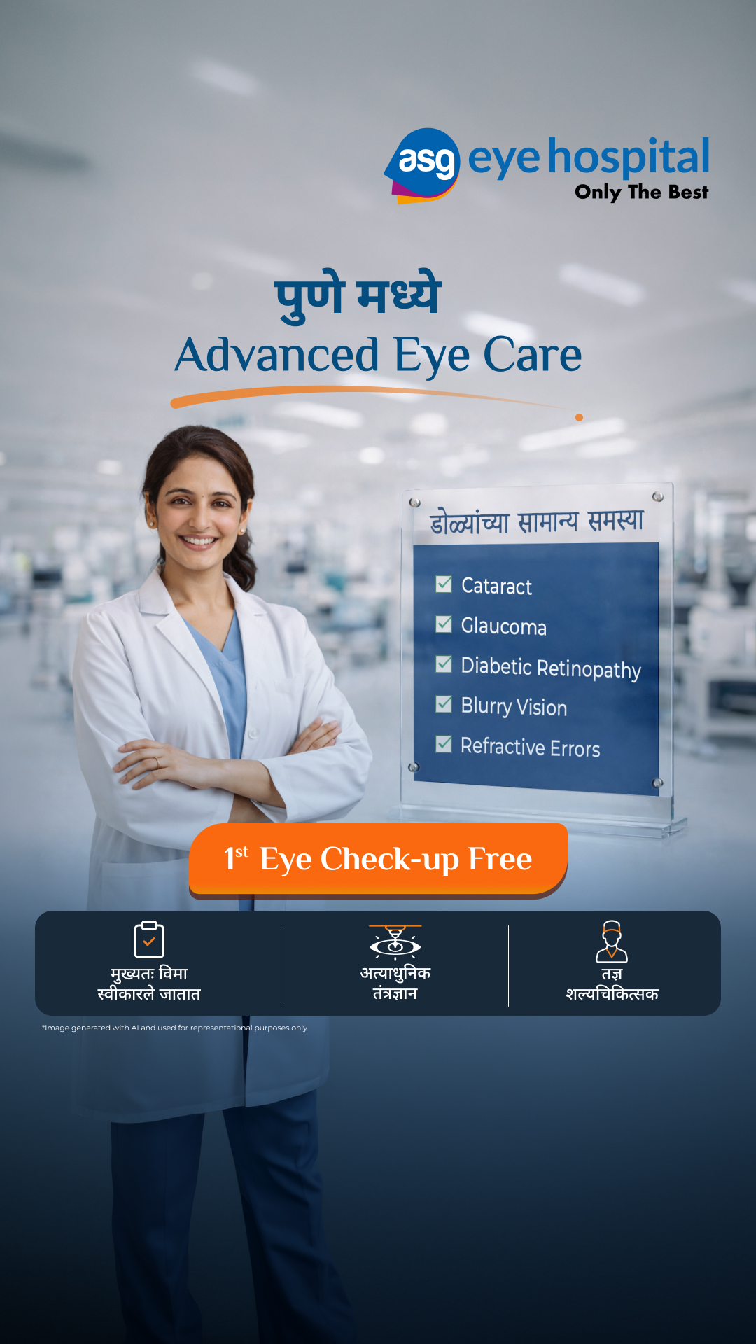 ASG Eye Hospital Facebook ad
