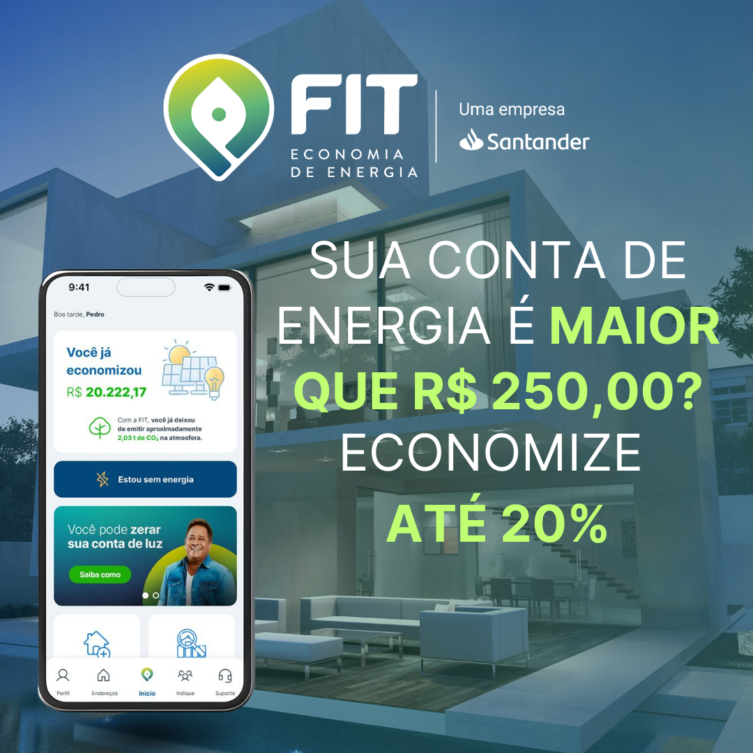 FIT Economia de Energia Facebook ad