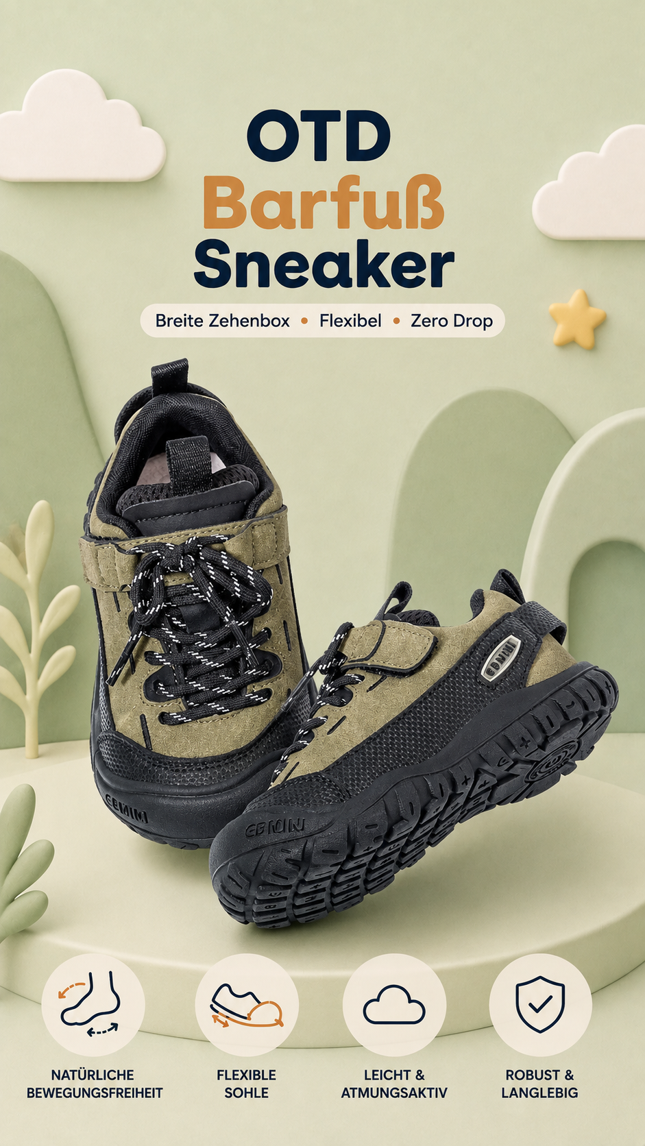 Ebmini - Kinder Barfußschuhe Facebook ad