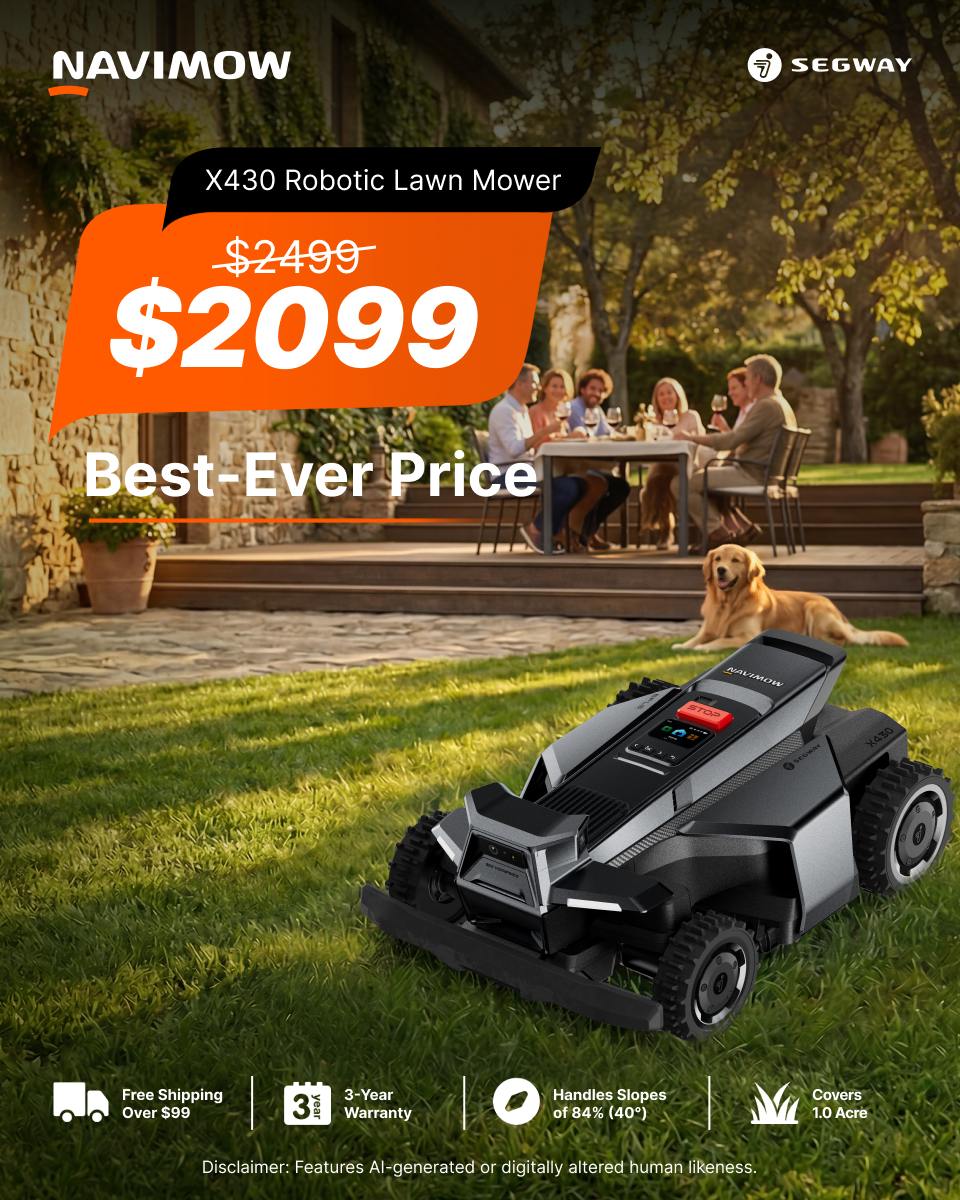 Segway Navimow Facebook ad from Jun 28, 2026