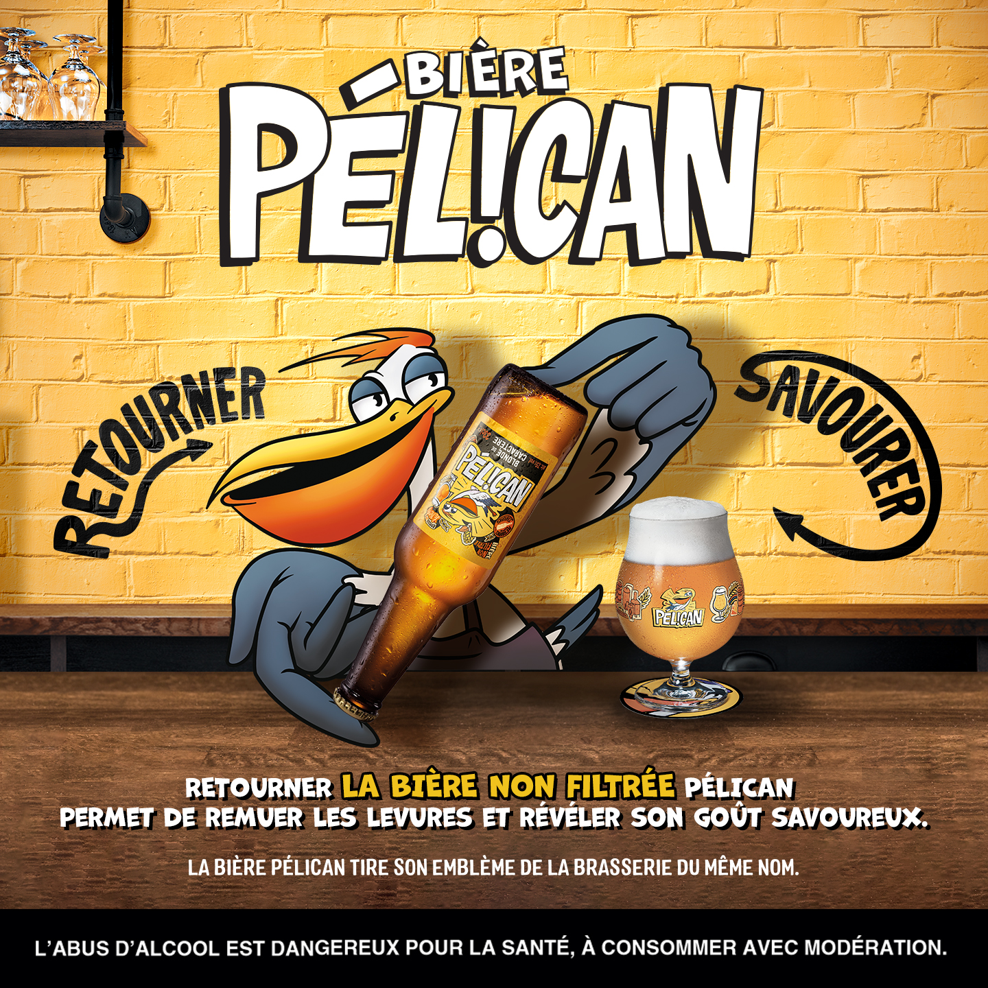 Carrefour Facebook ad: Bière Pélican