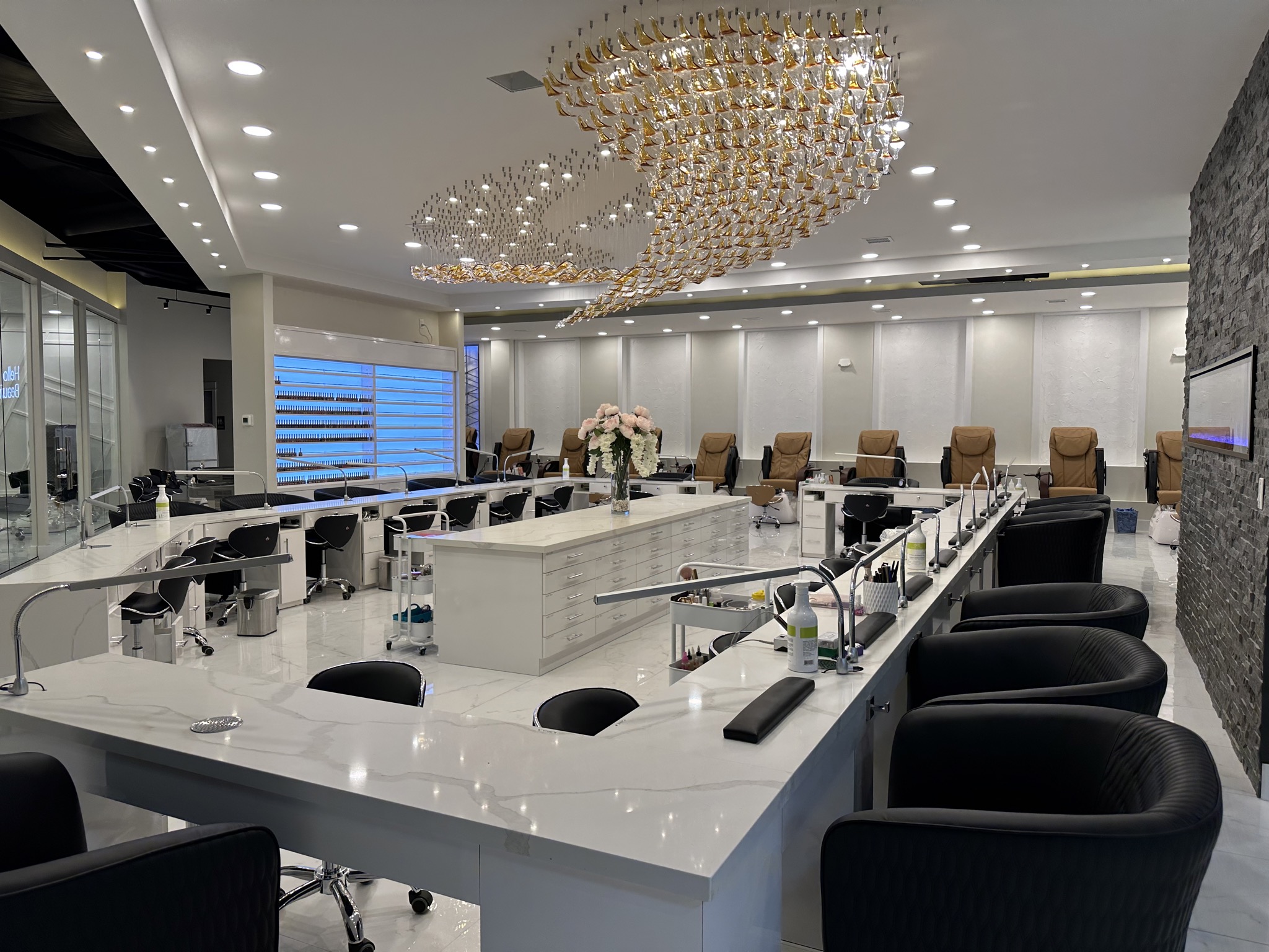 Pure Harmony Nails & Spa Facebook ad: trendy nails salon & spa with experienced technicians…