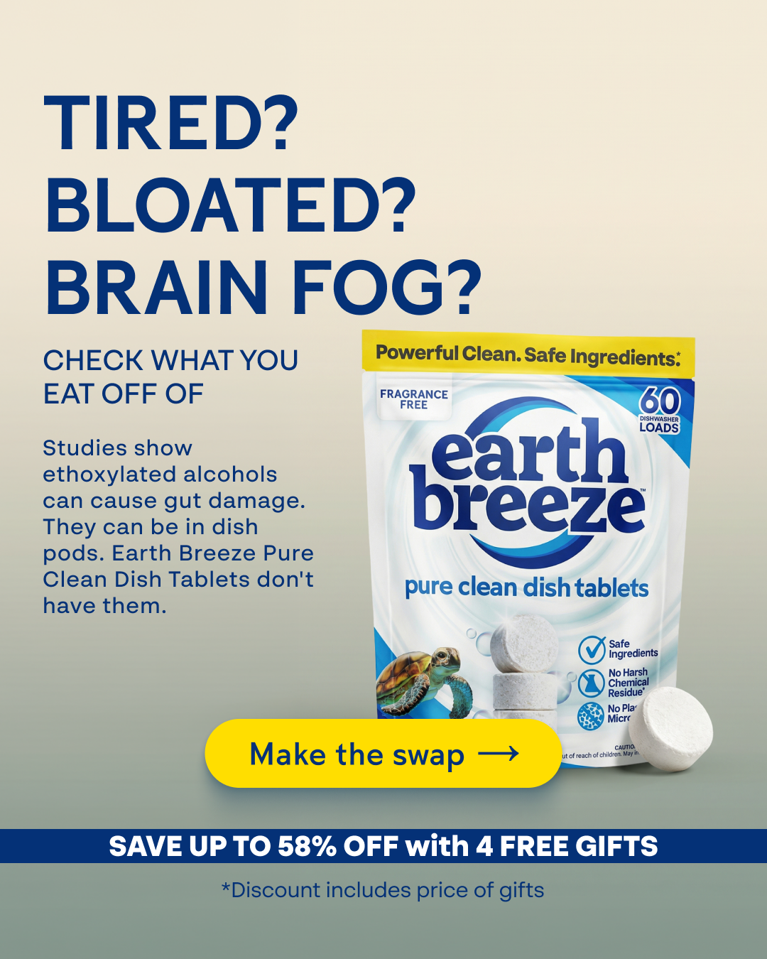 Earth Breeze Facebook ad