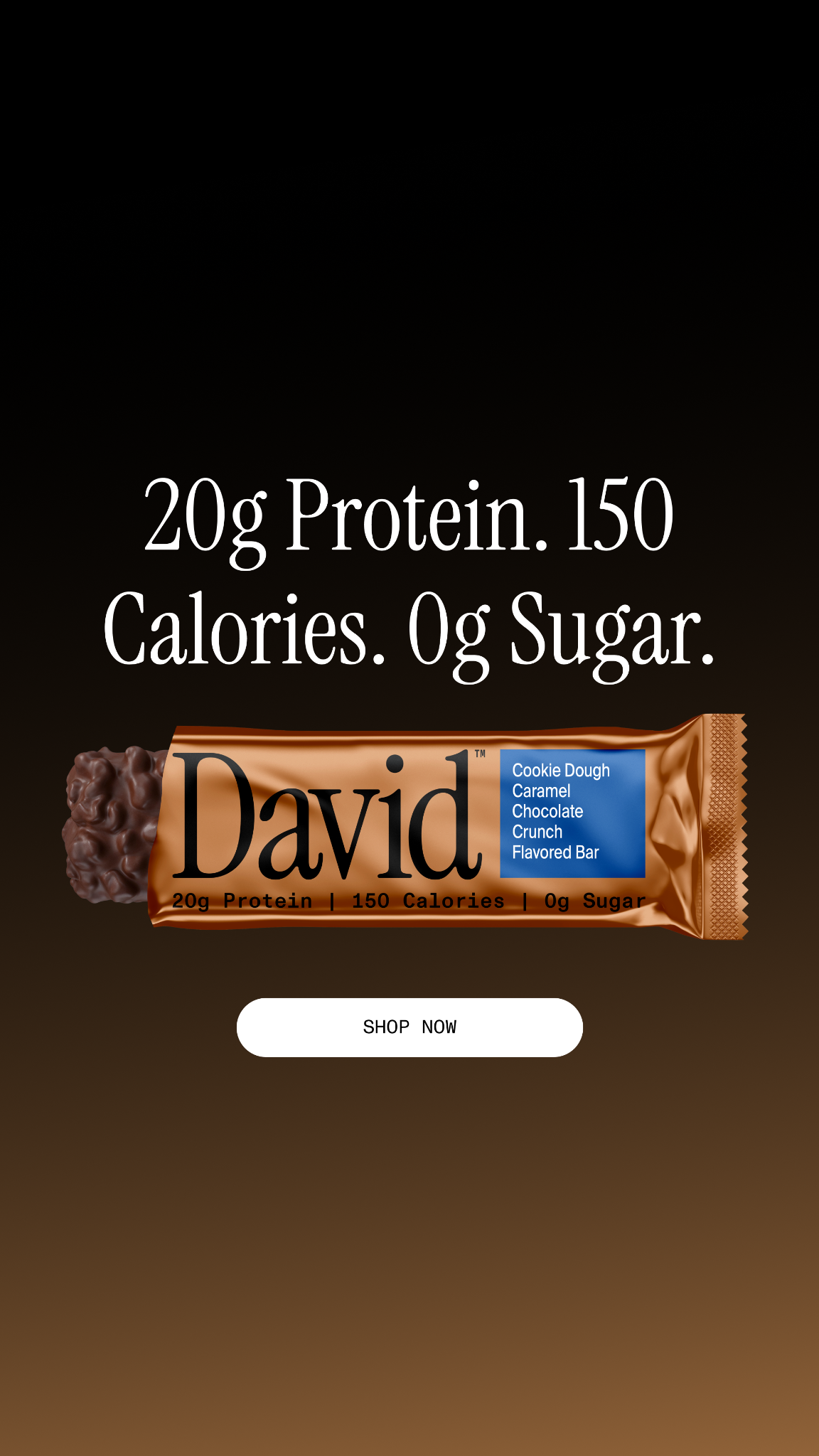 David Protein Facebook ad