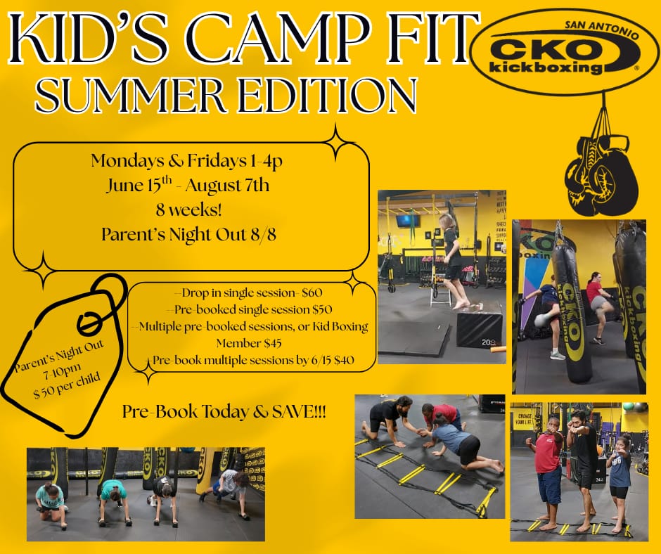 CKO SATx Facebook ad: Summer Camp Spots Filling Fast