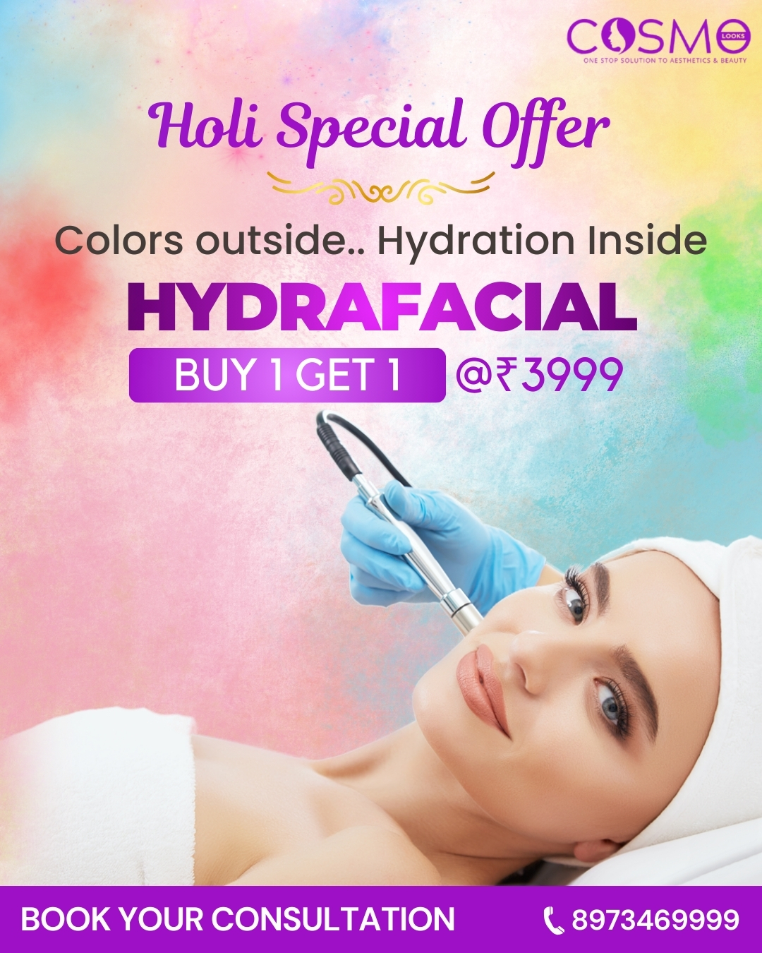 Cosmo Looks Facebook ad: This Holi… Play Bold.