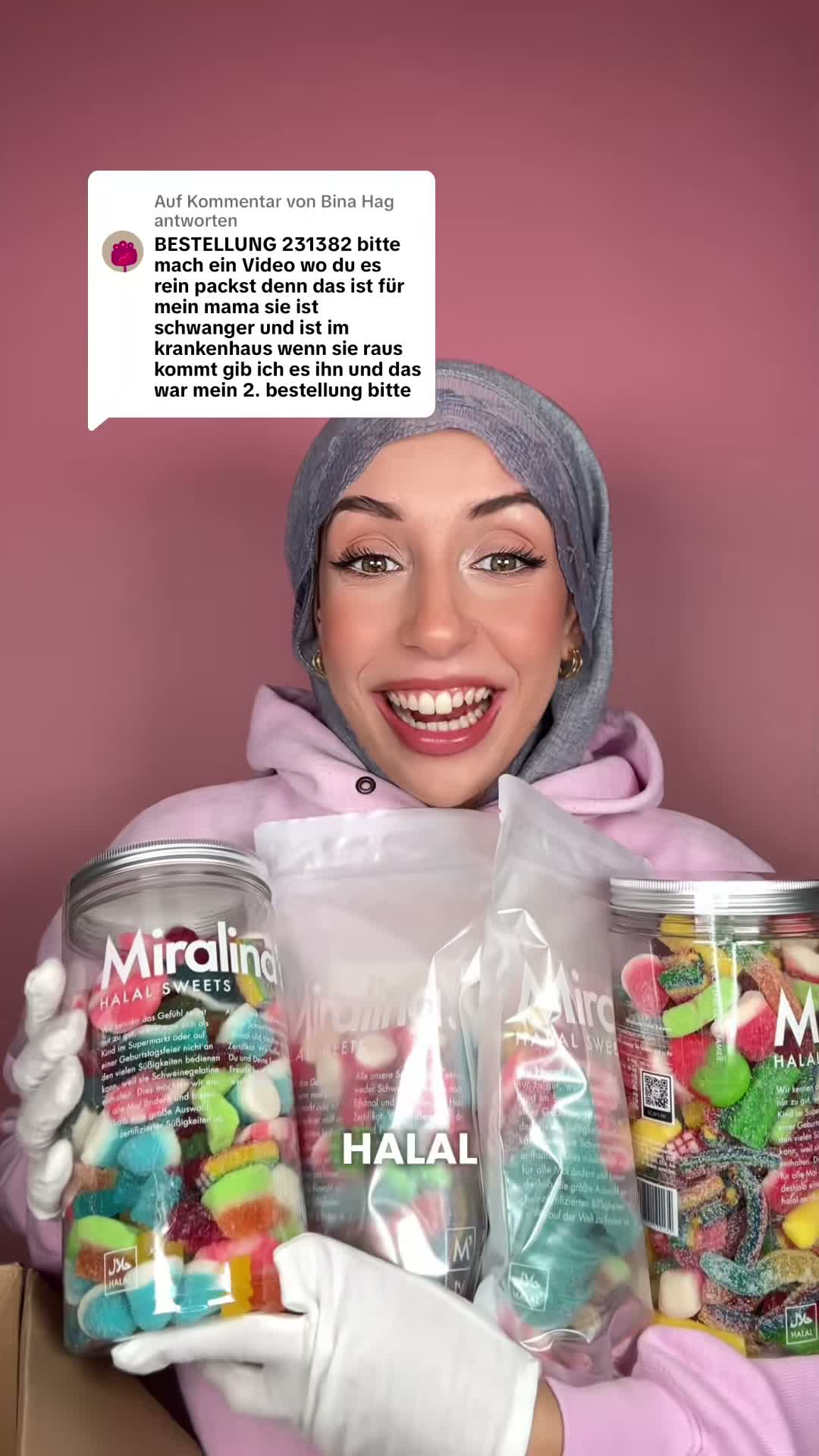 Miralina's Halal Sweets Facebook ad from Aug 25, 2026