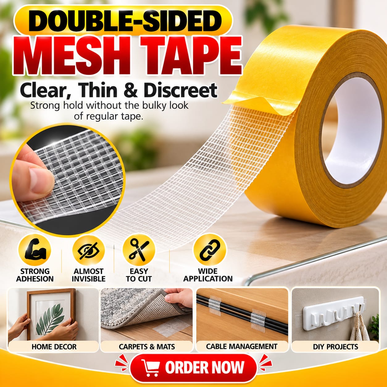 Zuri Store Facebook ad: Mount & Organize with Ease