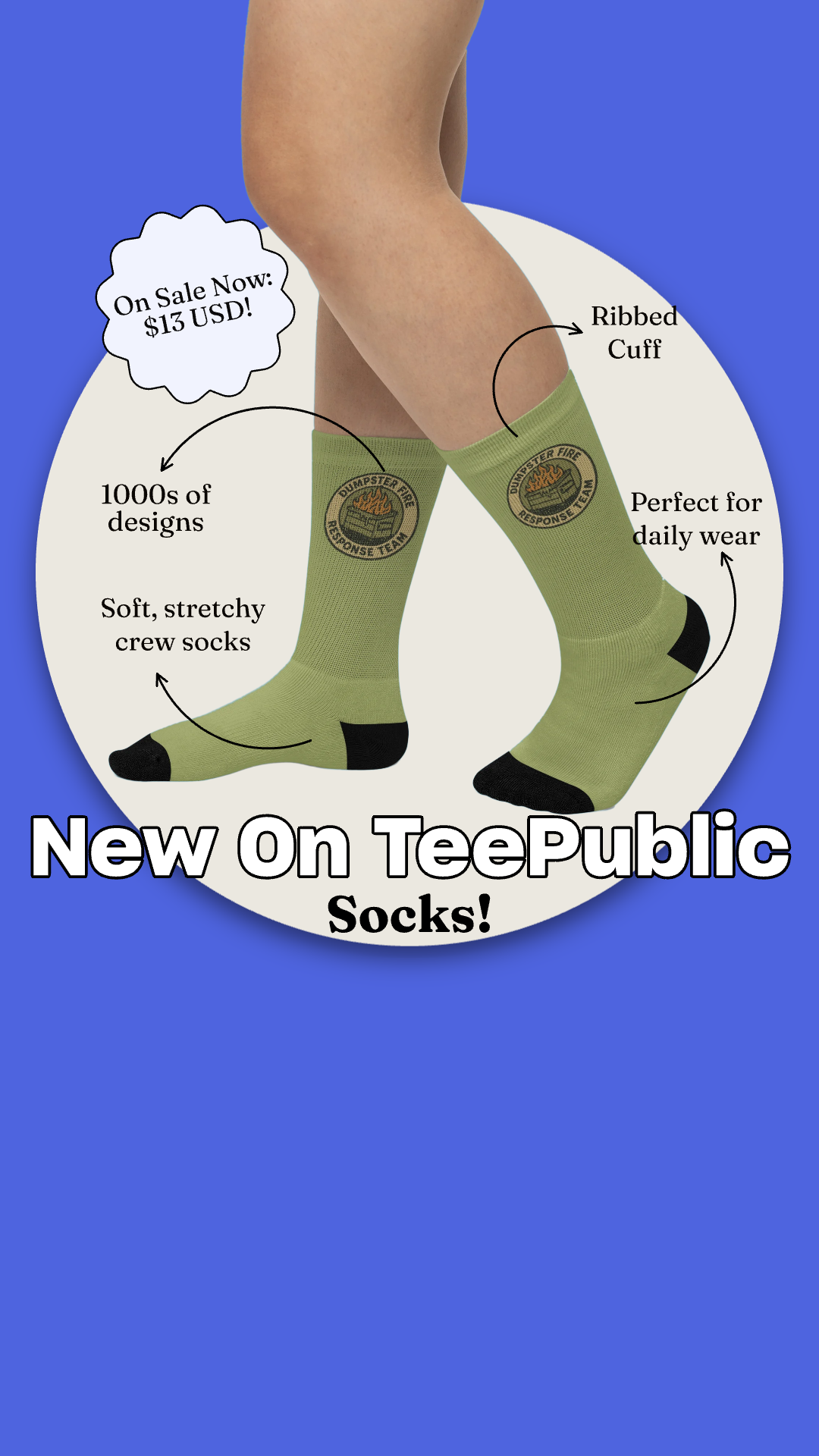 TeePublic.com Facebook ad
