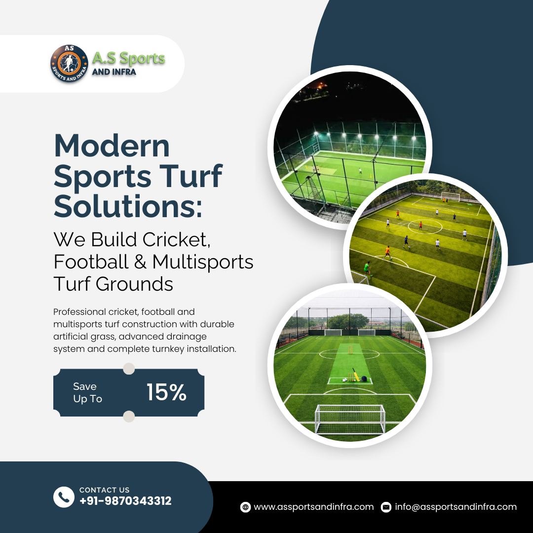 A.S Sports And Infra Facebook ad: Turn Your Land Into a Profitable Sports Business!