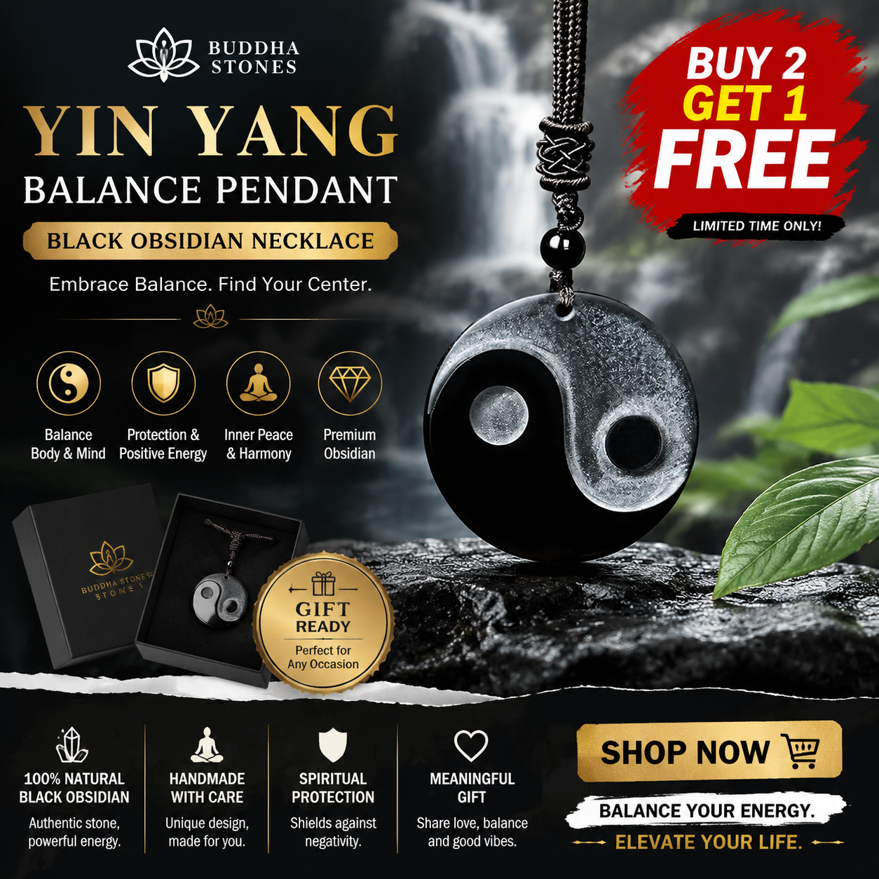 Buddha Stones Facebook ad
