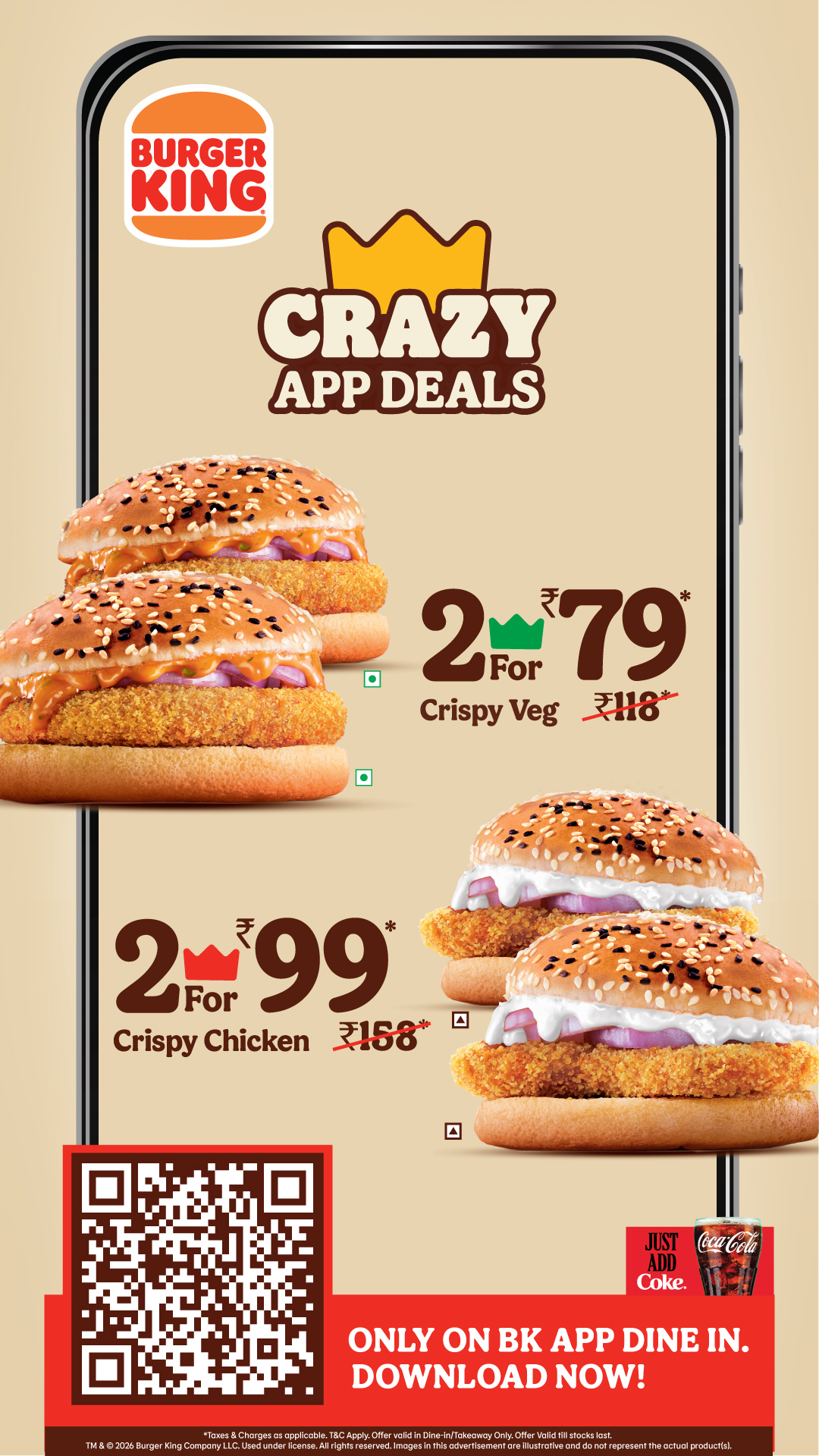 Burger King India Facebook ad