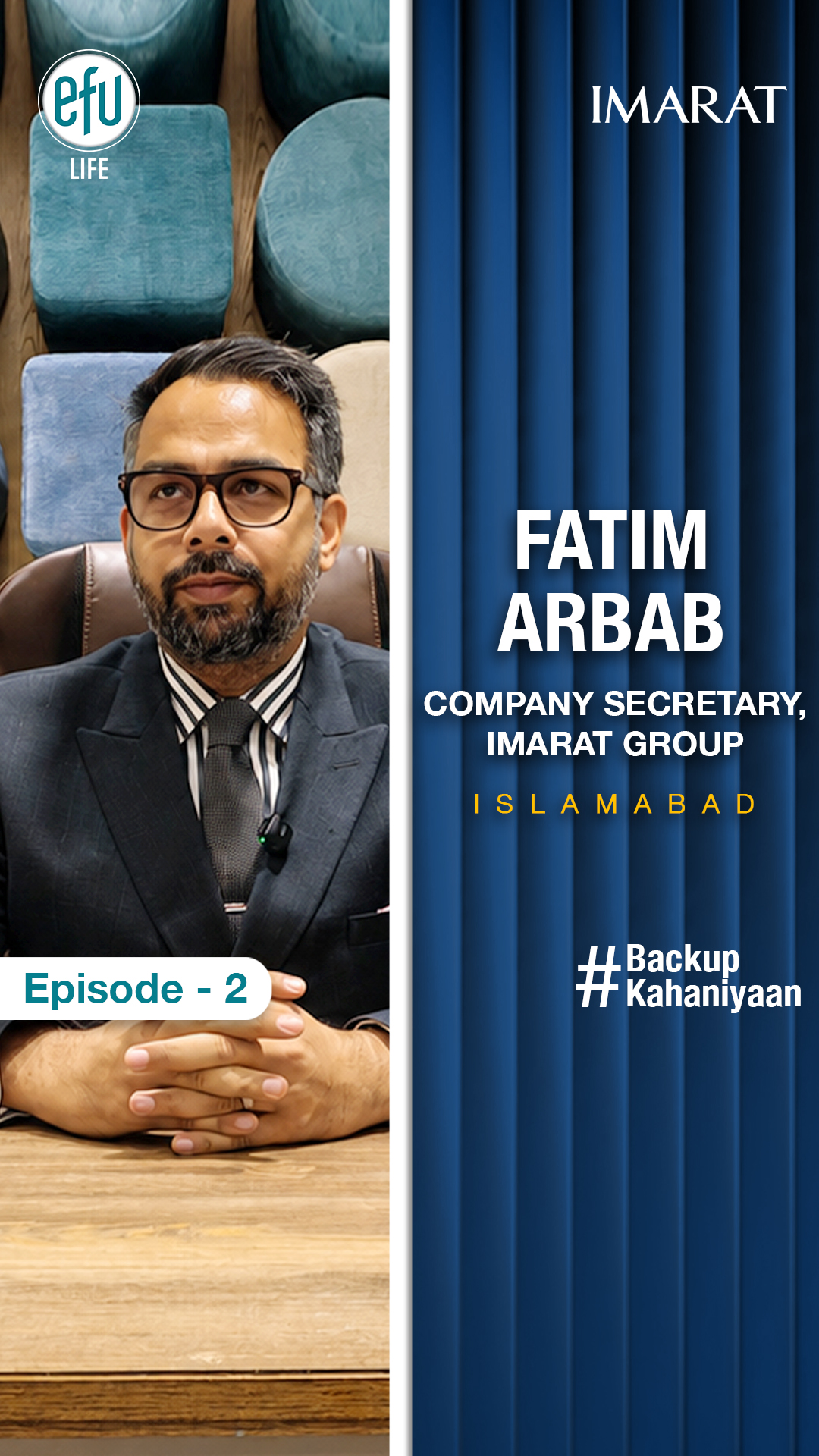 EFU Life Assurance Ltd Facebook ad: For IMARAT, employee wellbeing is at the heart…