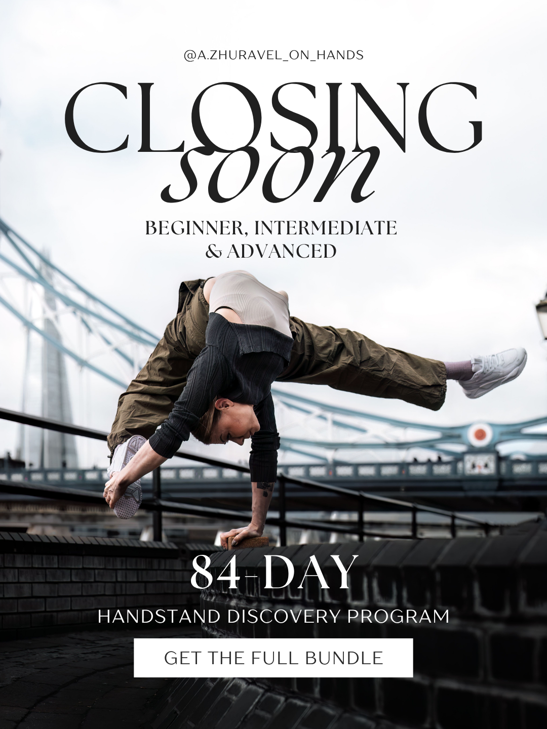 Alona Zhuravel Facebook ad: REGISTRATIONS ARE CLOSING SOON!
