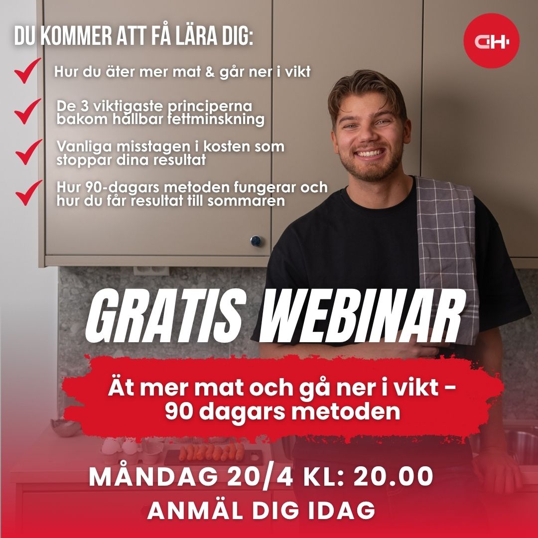Carl Hammargren Online Coach Facebook ad