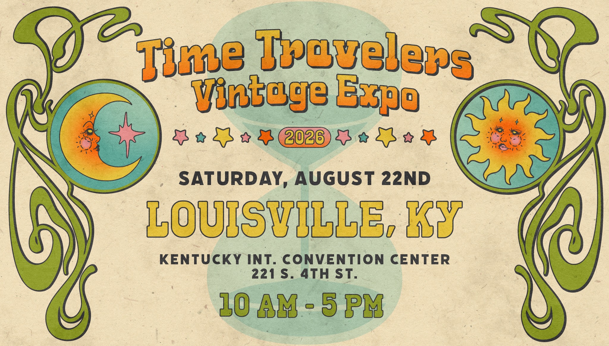 Time Travelers Vintage Expo Facebook ad