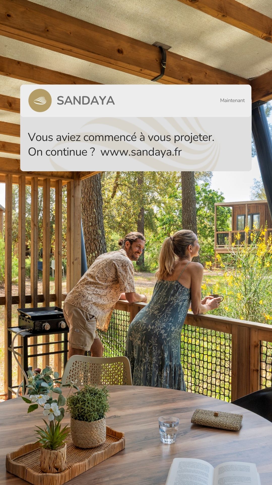 Campings Sandaya Facebook ad