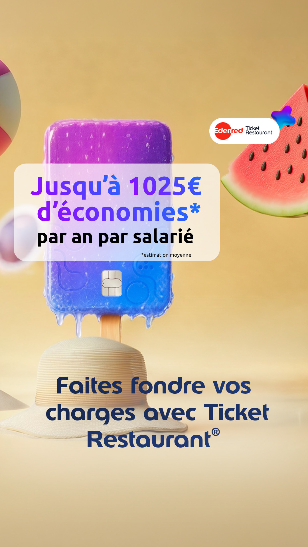 Edenred France Facebook ad from Jul 5, 2026