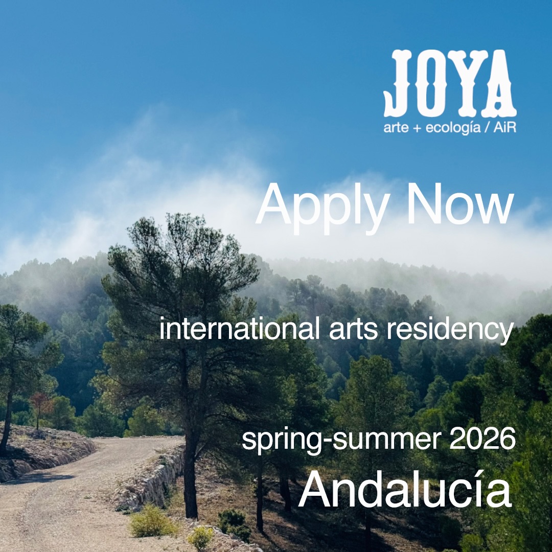 Joya: AiR Facebook ad: apply now - an international residency for contemporary…