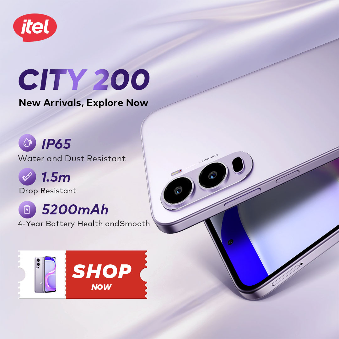 itel Facebook ad: Pay Light, Play Strong