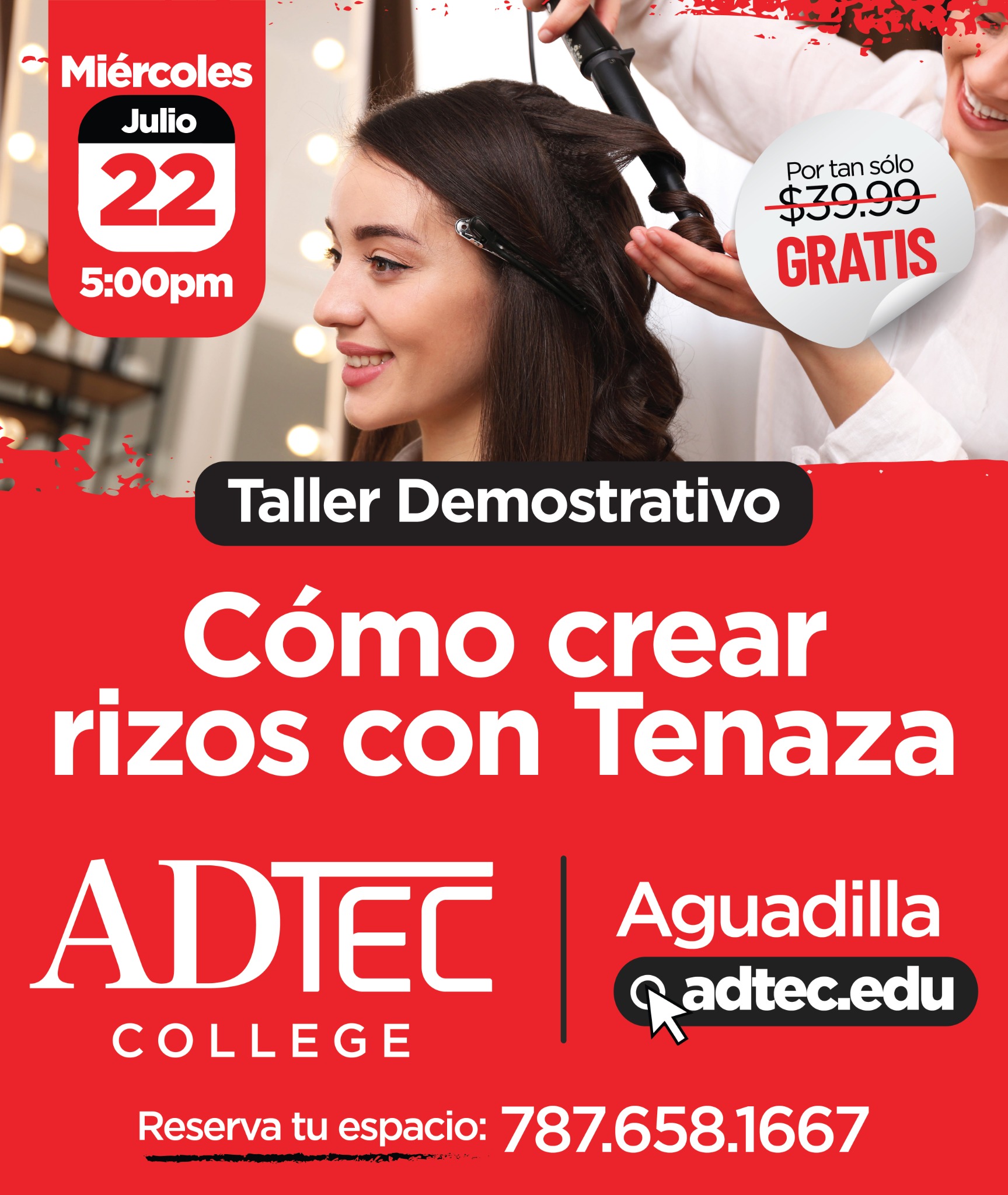 Adtec College Facebook ad