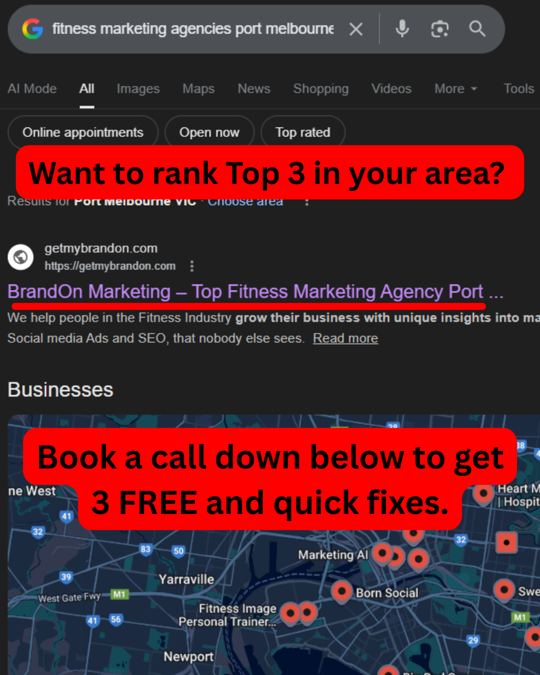 BrandOn Marketing Facebook ad: Book Your Free Call
