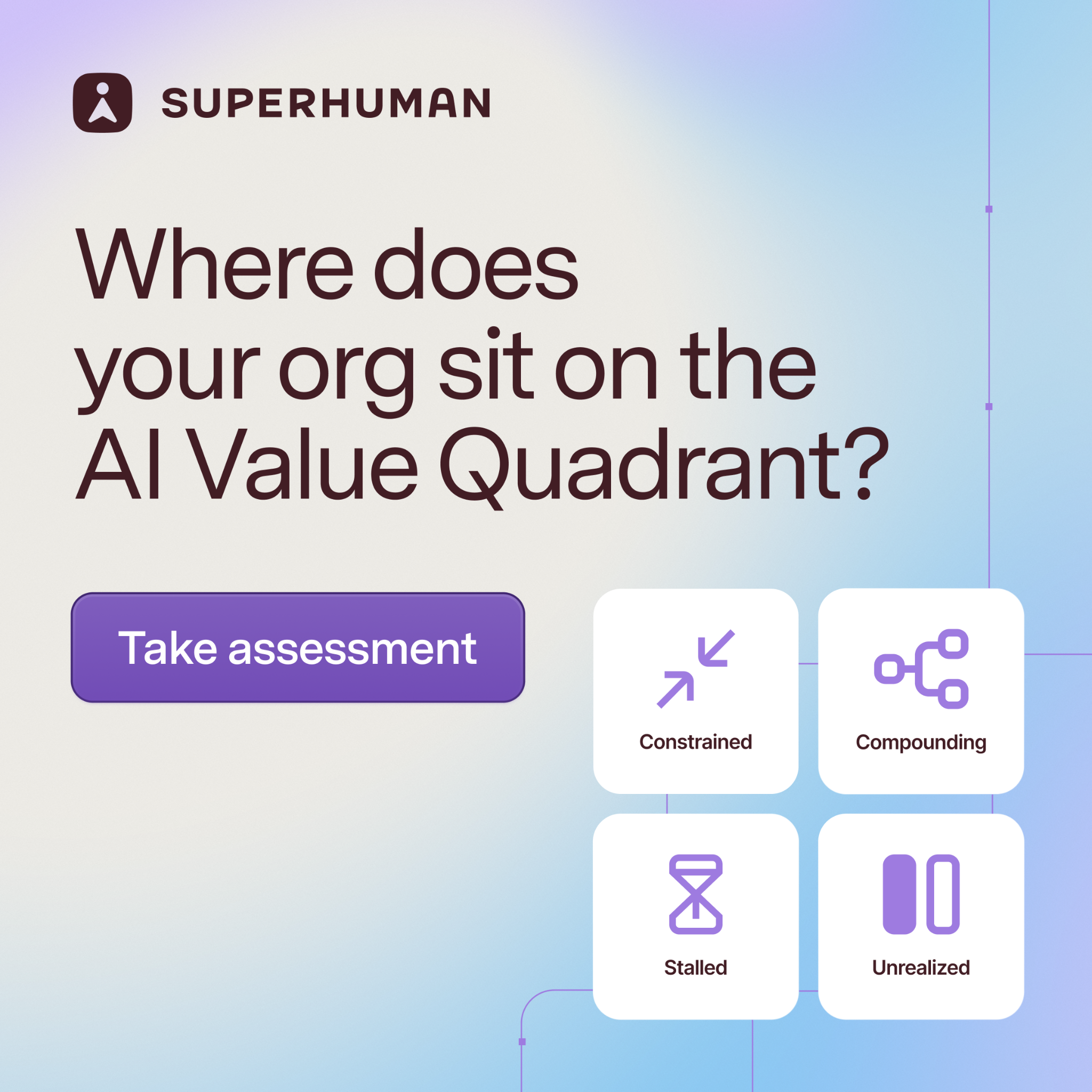Superhuman Facebook ad