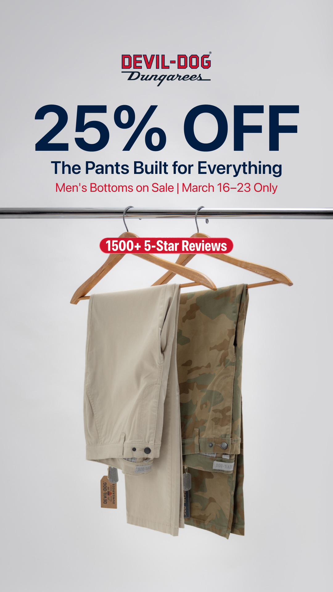DEVIL-DOG Dungarees Facebook ad