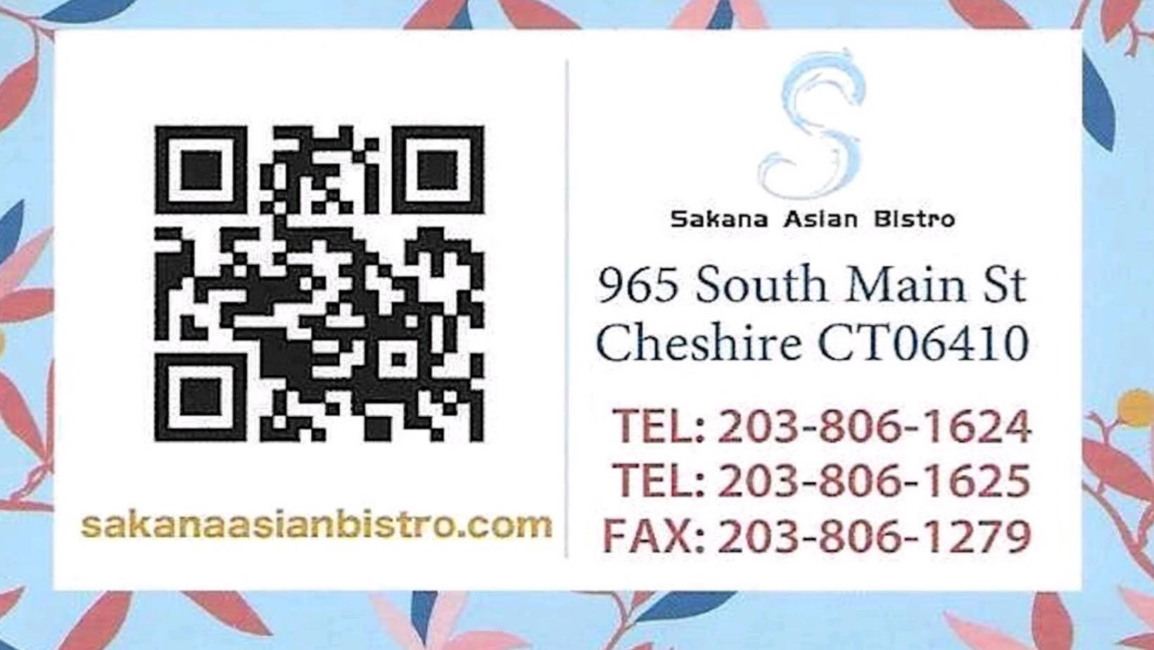 Sakana Asian Bistro Facebook ad: Bringing you top quality sushi, delicious Asian entrees…