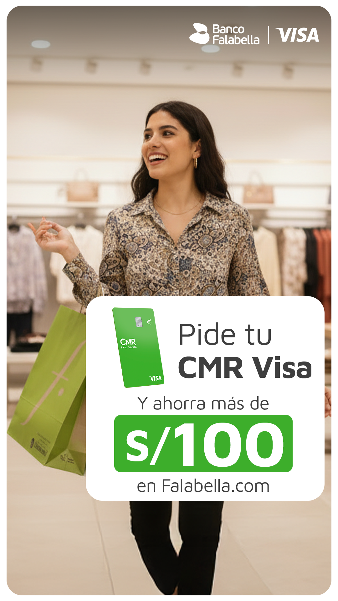 Banco Falabella Perú Facebook ad