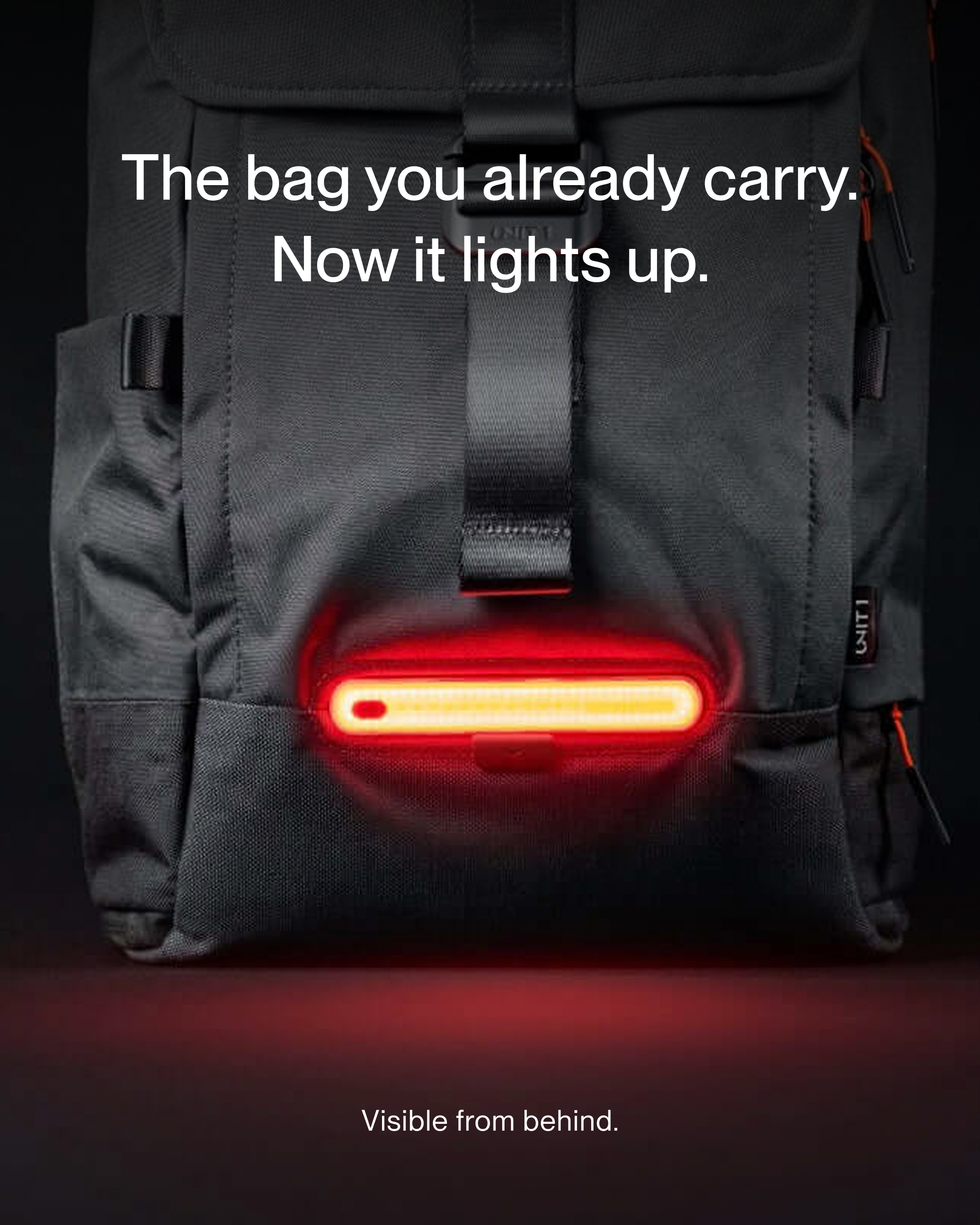 AURA Smart Cycling System by UNIT 1 Facebook ad: Ultimate Commuter's Backpack