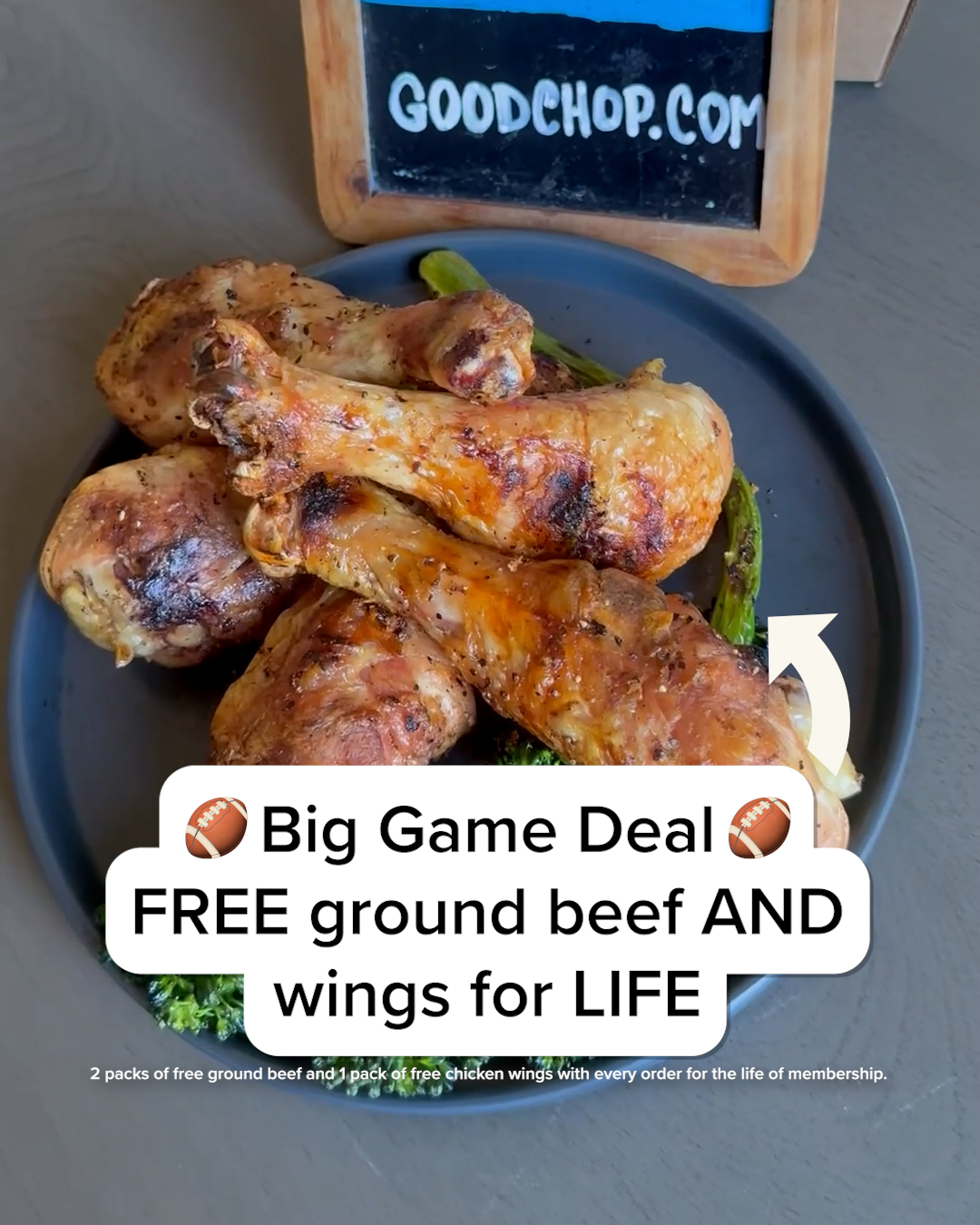 GoodChop Facebook ad