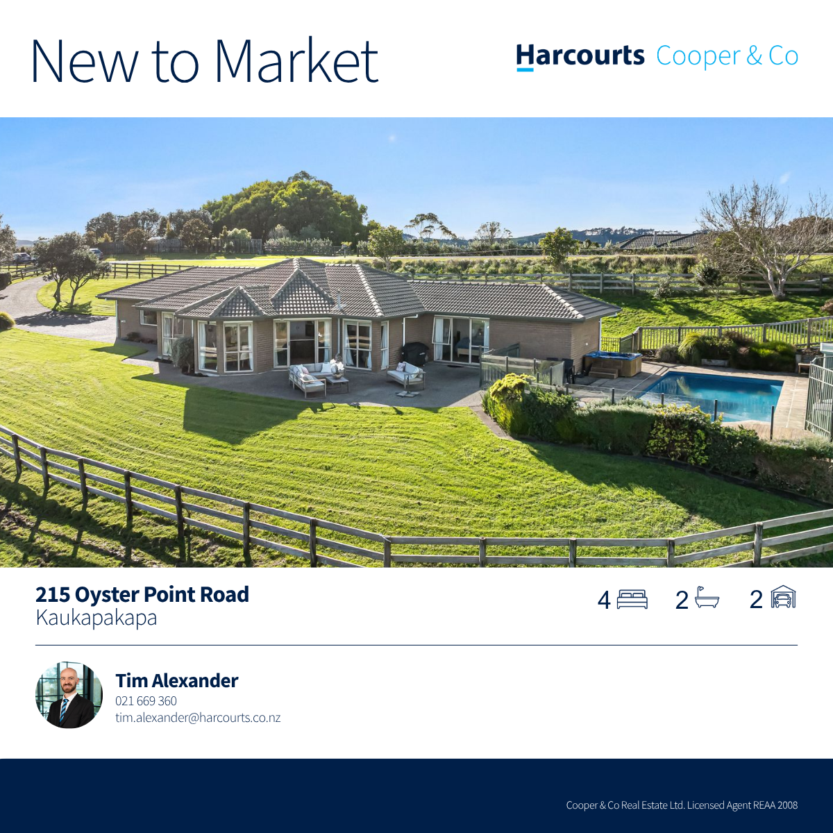 Harcourts Cooper & Co Real Estate Facebook ad