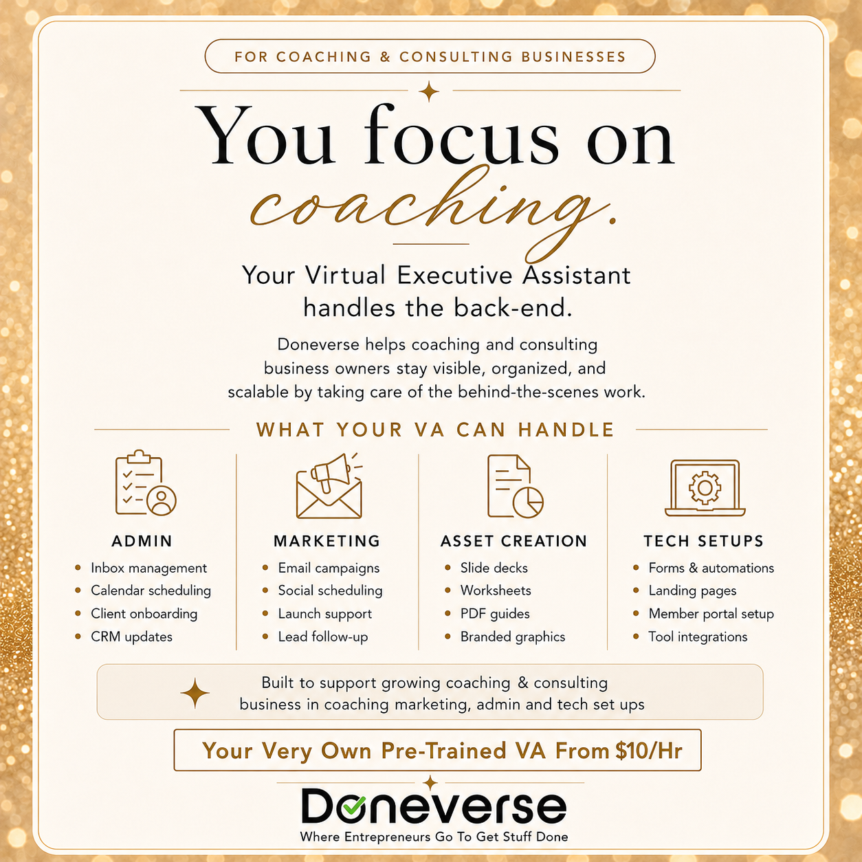 The Doers Way Facebook ad
