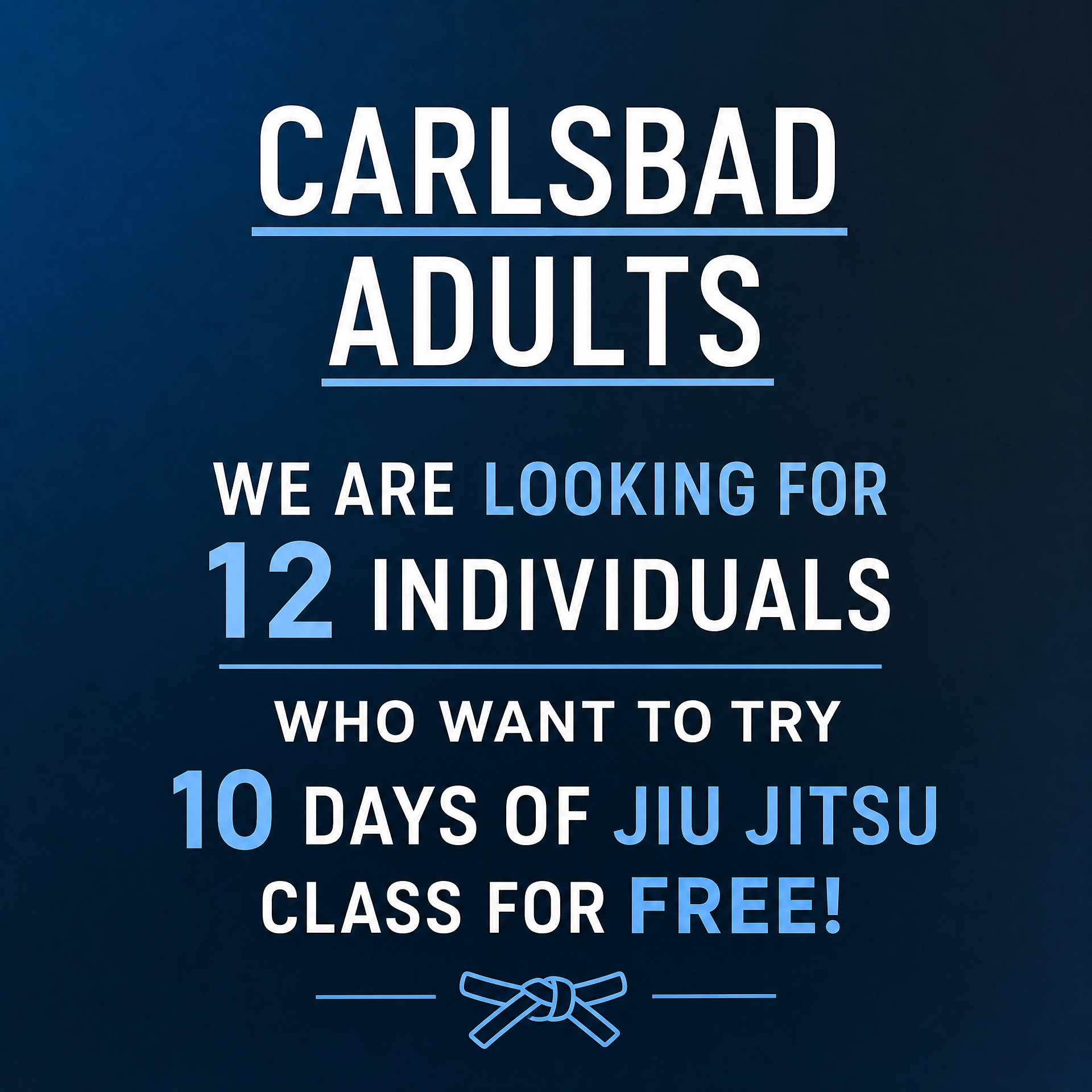 Gracie Barra Carlsbad Facebook ad