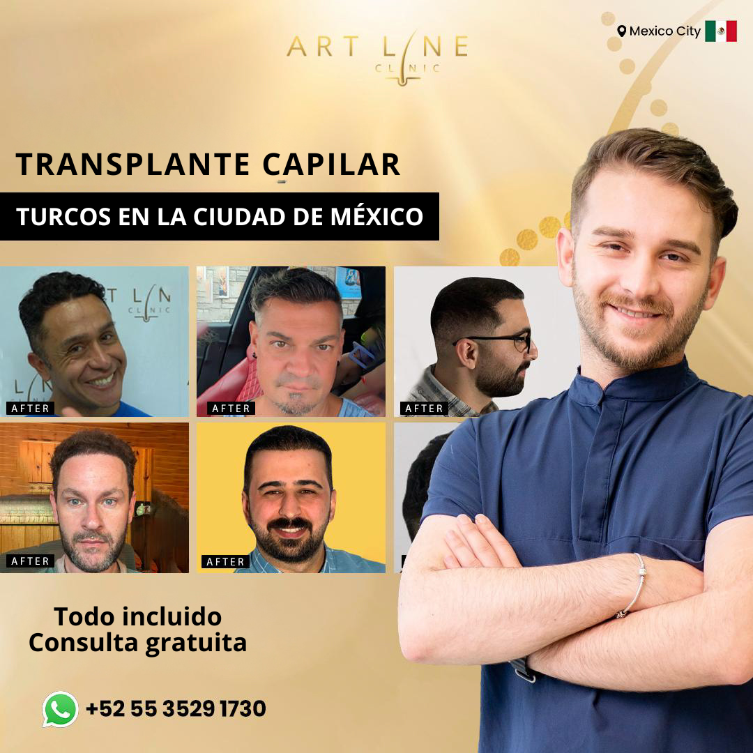 Art Line Hair Clinic CDMX Facebook ad: Agenda tu valoración