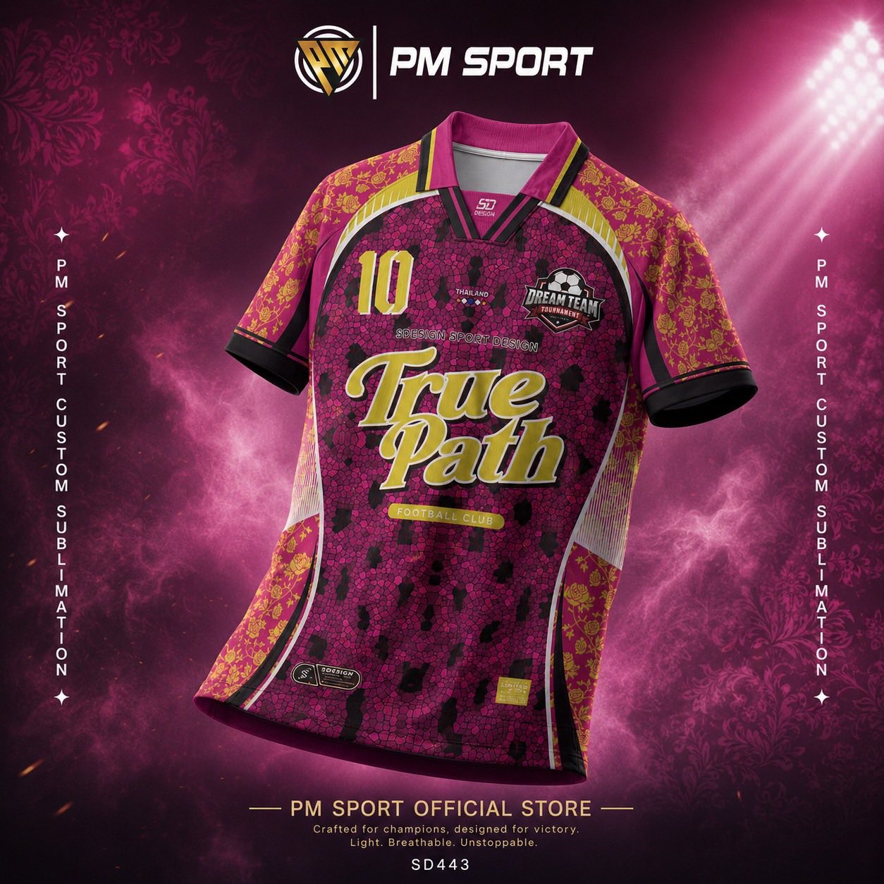 PM SPORT Facebook ad: New Vintage Jersey Collection เสื้อคอปกวินเทจลายใหม่มาแรง…