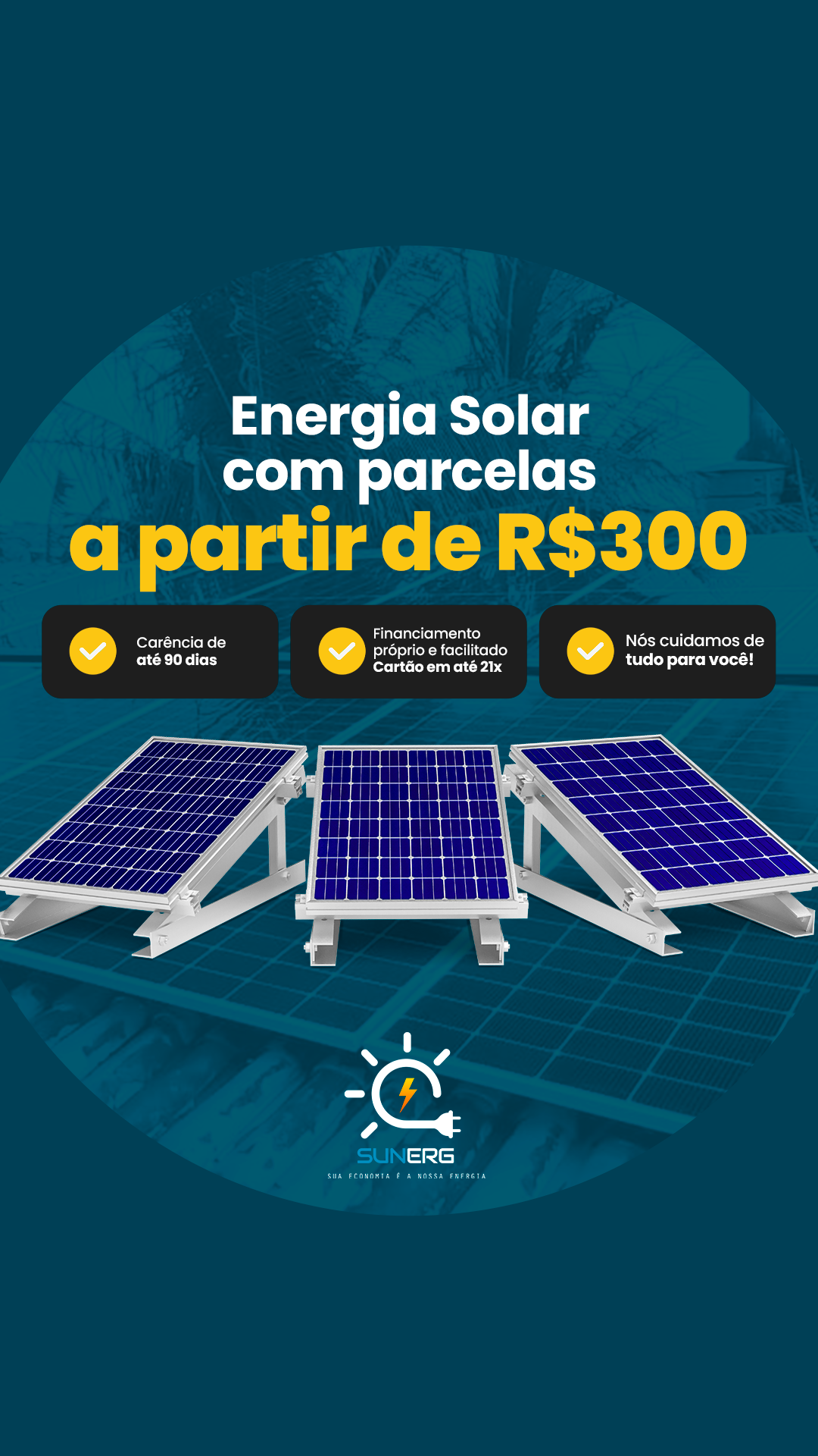 Solar Sunerg Facebook ad