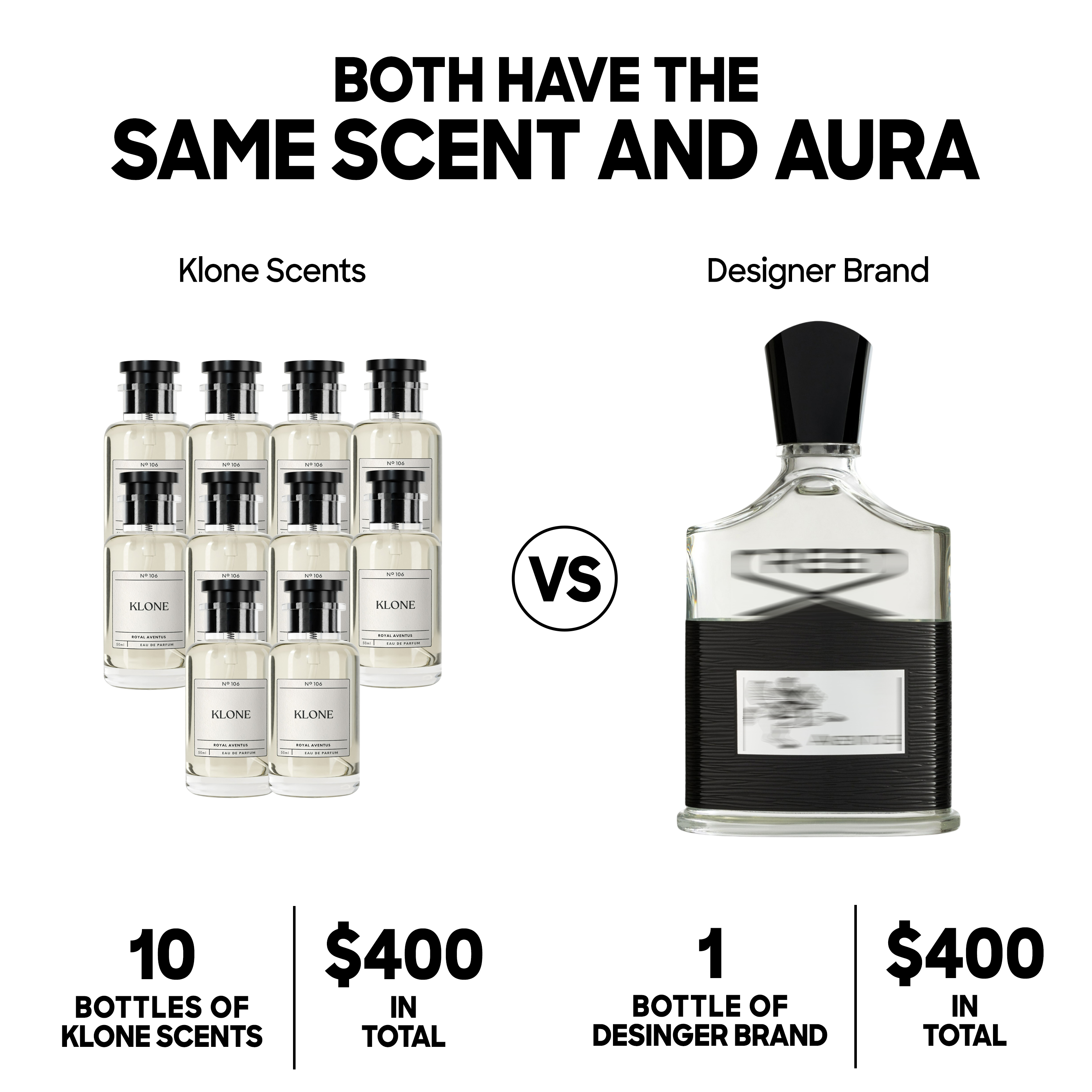 Klone Scents Facebook ad
