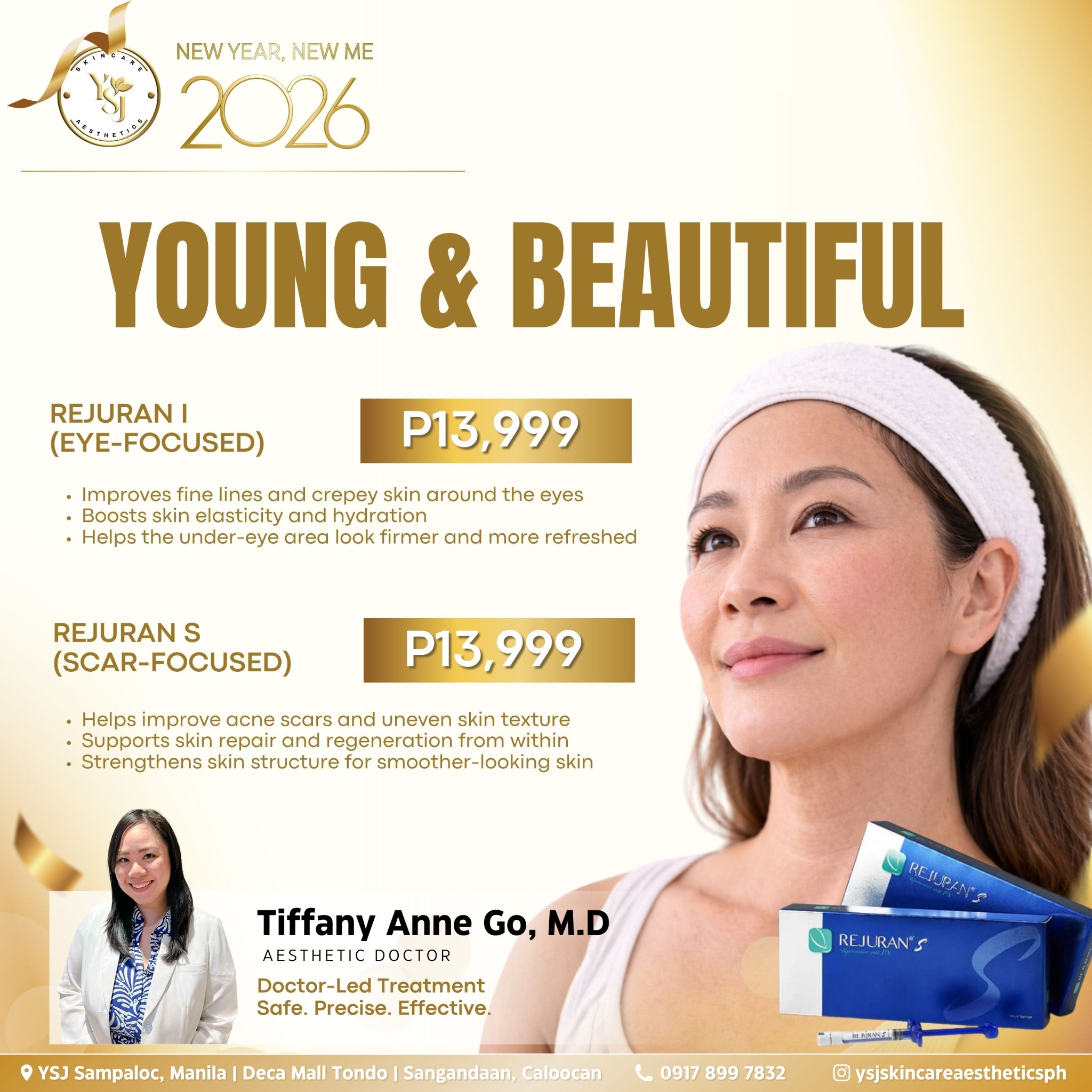 YSJ Skin Care Aesthetics - Caloocan Branch Facebook ad: 𝐅𝐫𝐞𝐞 𝐂𝐨𝐧𝐬𝐮𝐥𝐭𝐚𝐭𝐢𝐨𝐧 𝐚𝐭 𝐘𝐒𝐉!