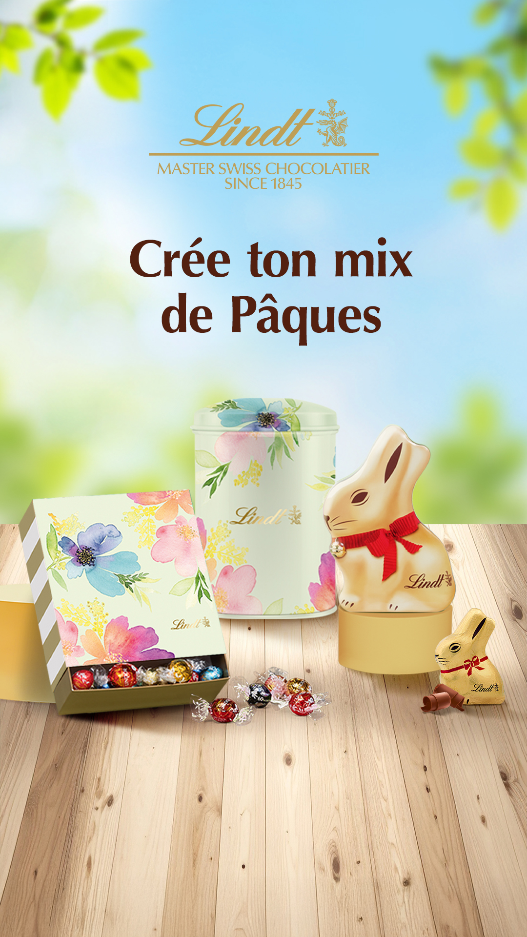 Lindt Facebook ad