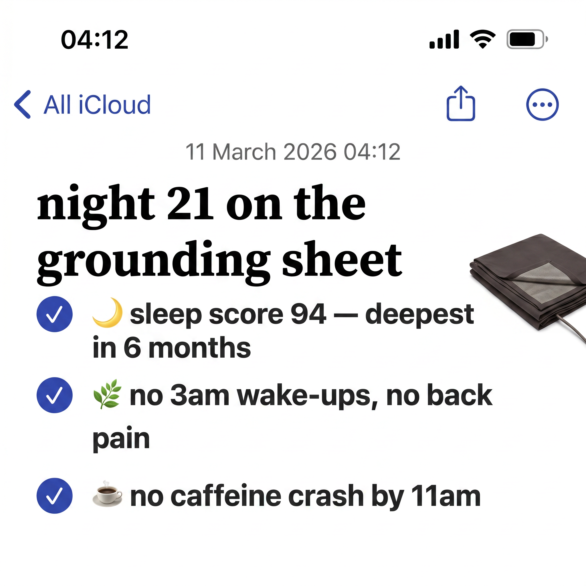 Premium Grounding  Facebook ad