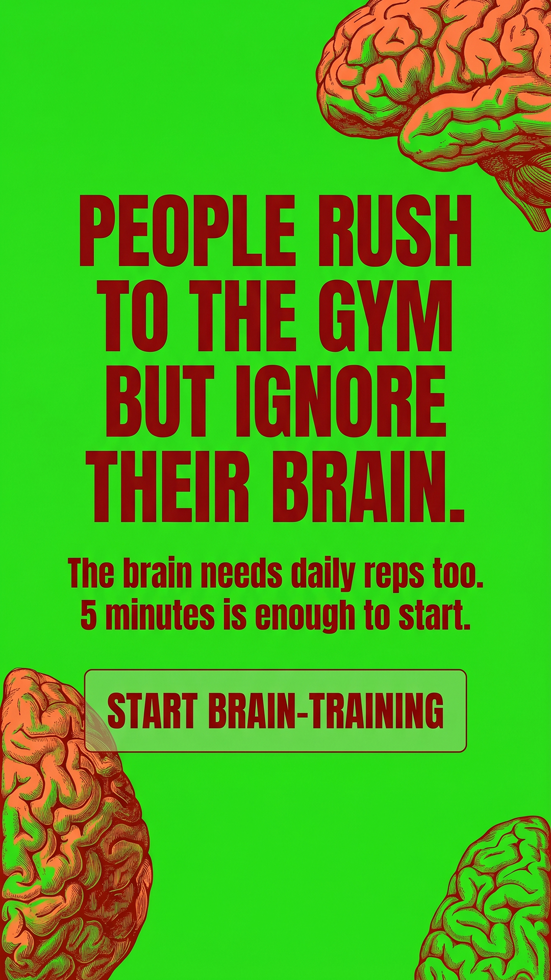 Impulse: Brain Training & Self-Discovery Facebook ad
